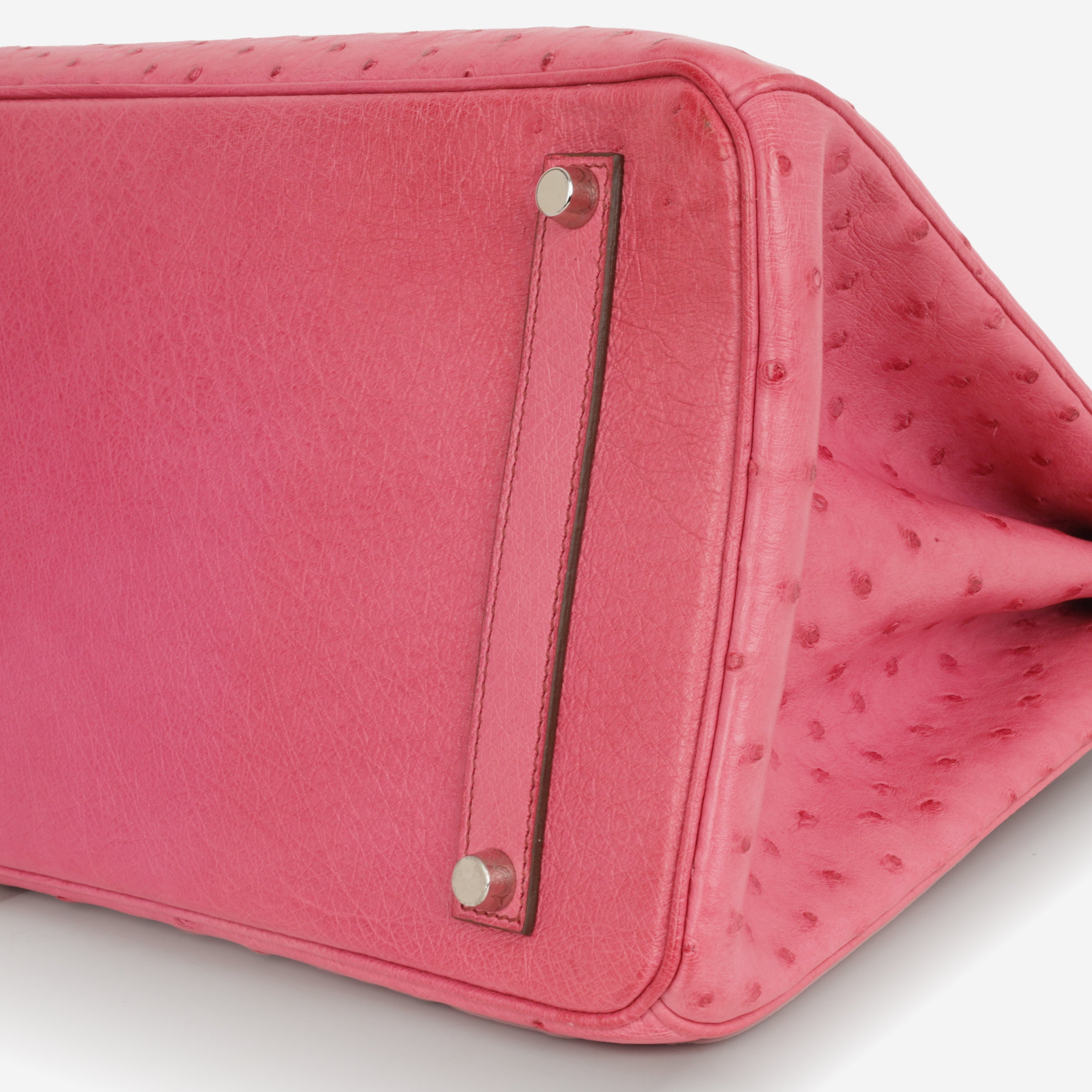 Hermès Birkin 35 - Fuchsia Ostrich | Palladium Hardware