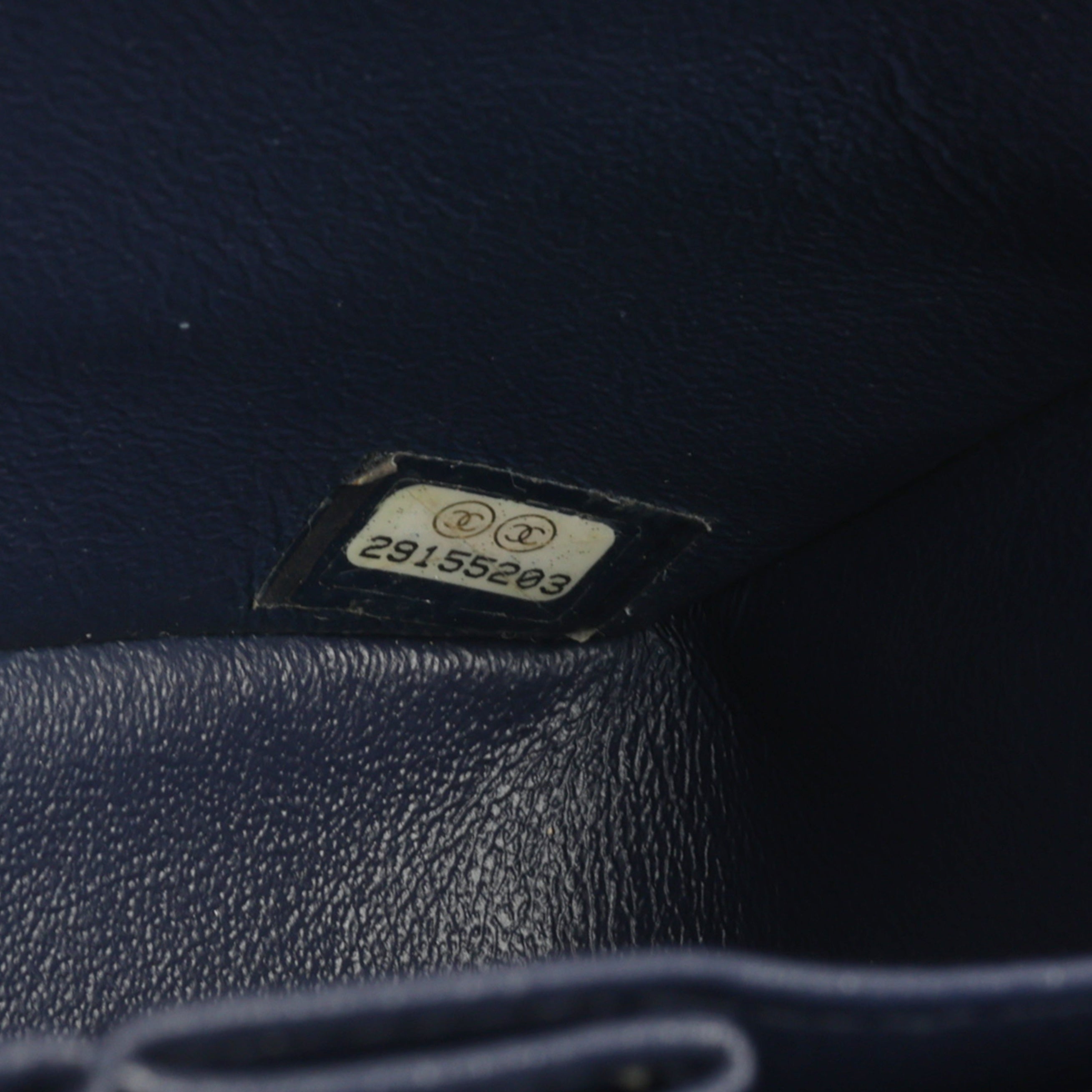 Chanel Small Classic Flap - Navy Caviar | Champagne Gold Hardware