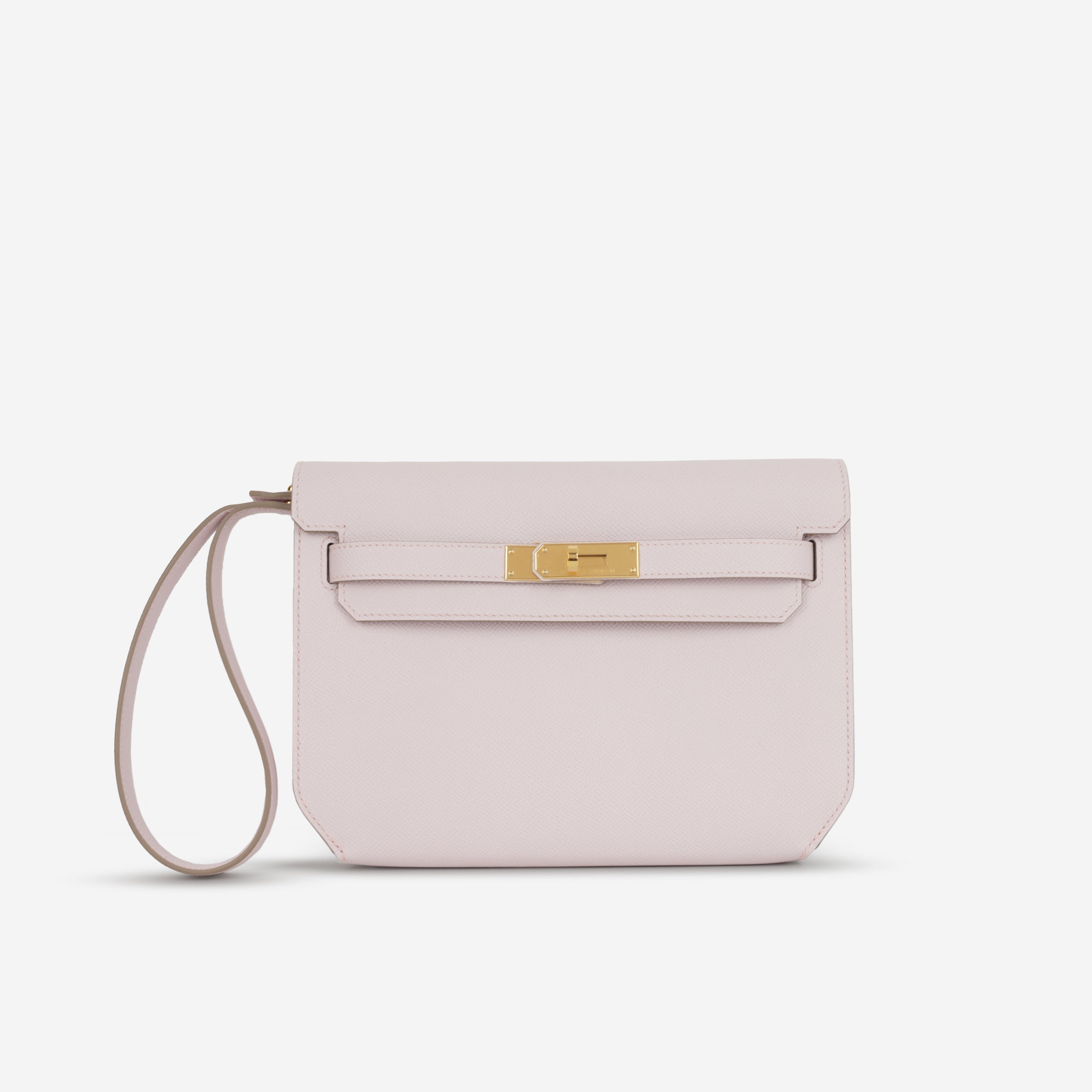 Hermès HSS Kelly Dépêches 25 - Mauve Pale Epsom / Rose Sakura Stitching | Gold Hardware