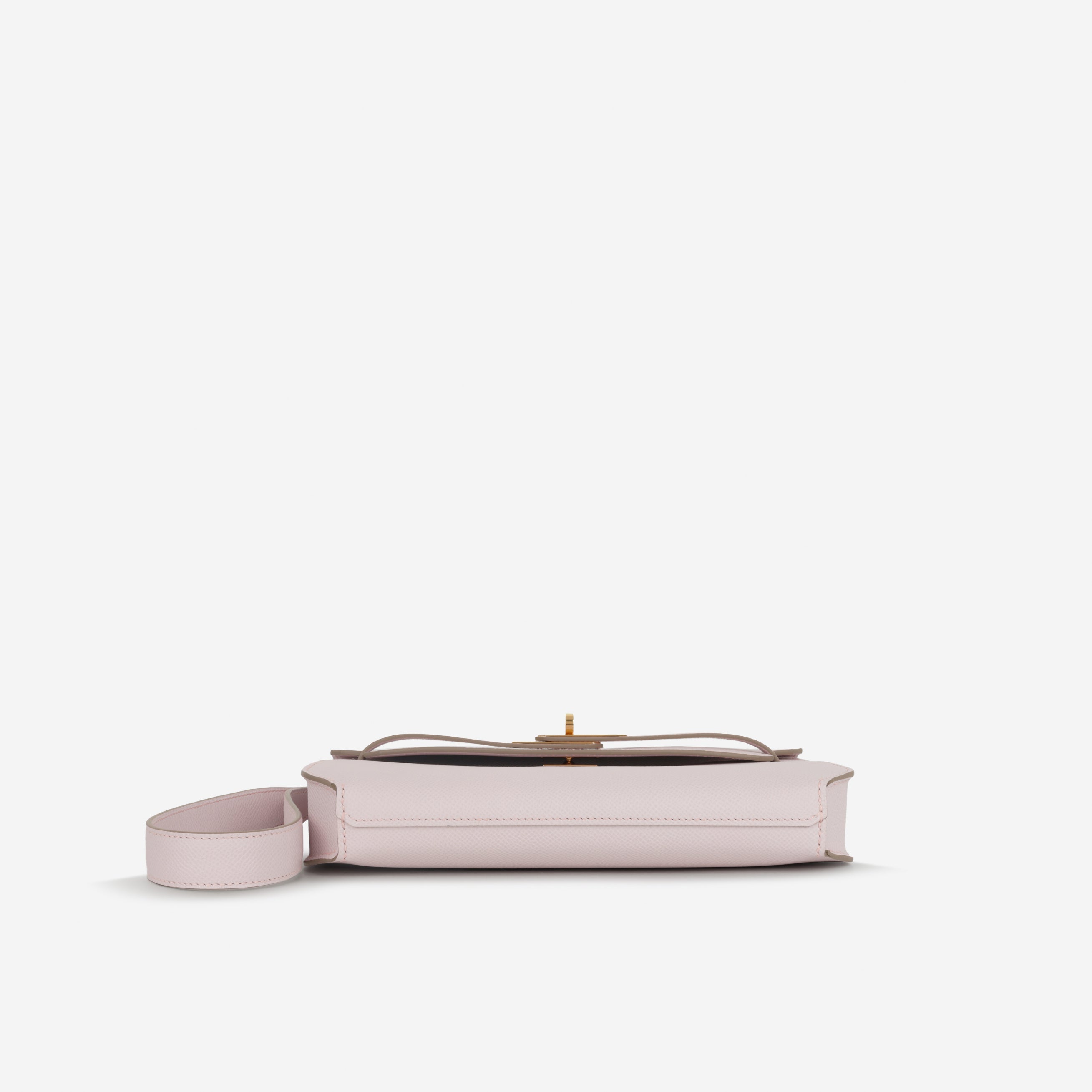 Hermès HSS Kelly Dépêches 25 - Mauve Pale Epsom / Rose Sakura Stitching | Gold Hardware