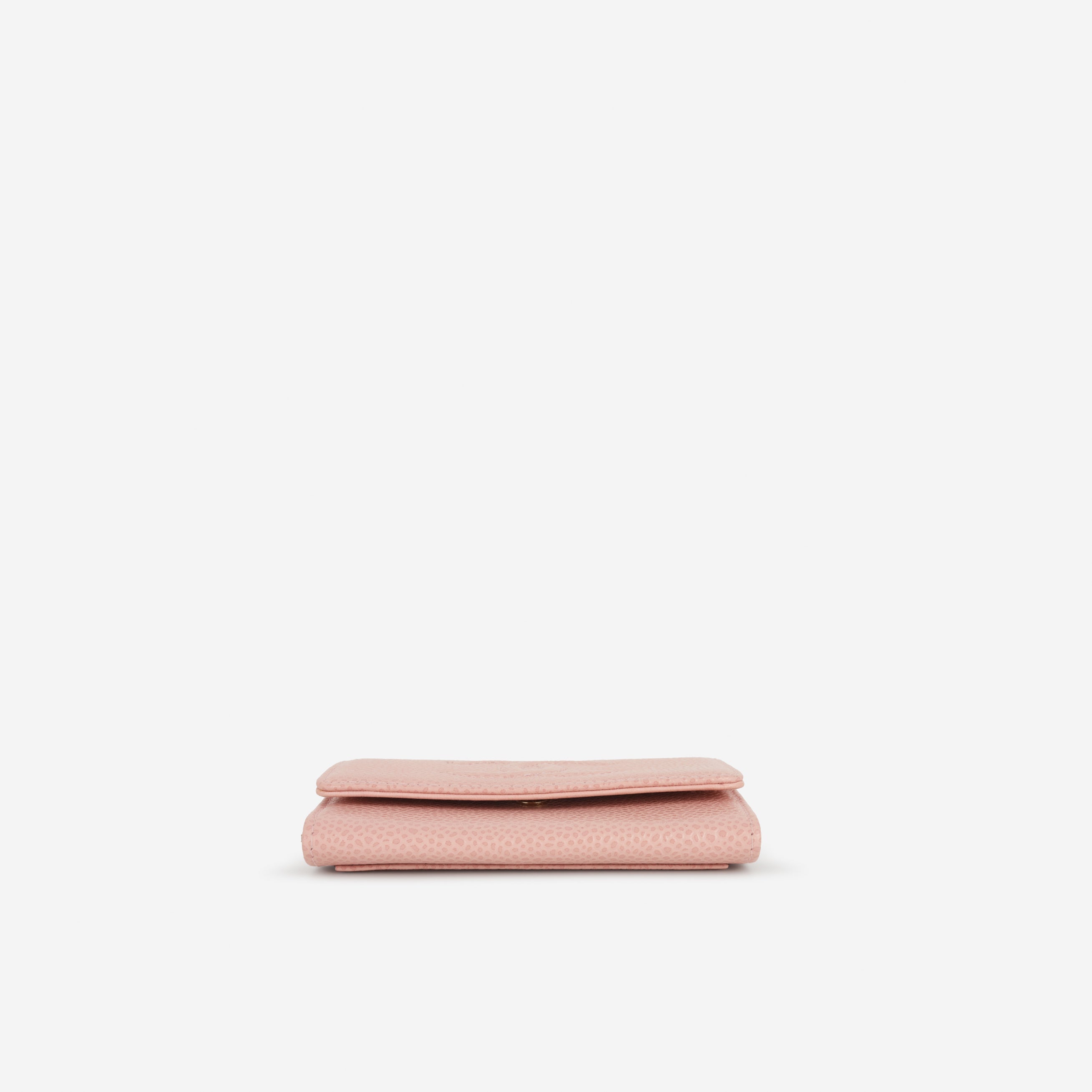 Chanel Vintage Timeless CC Key Holder - Pink Caviar | Champagne Gold Hardware