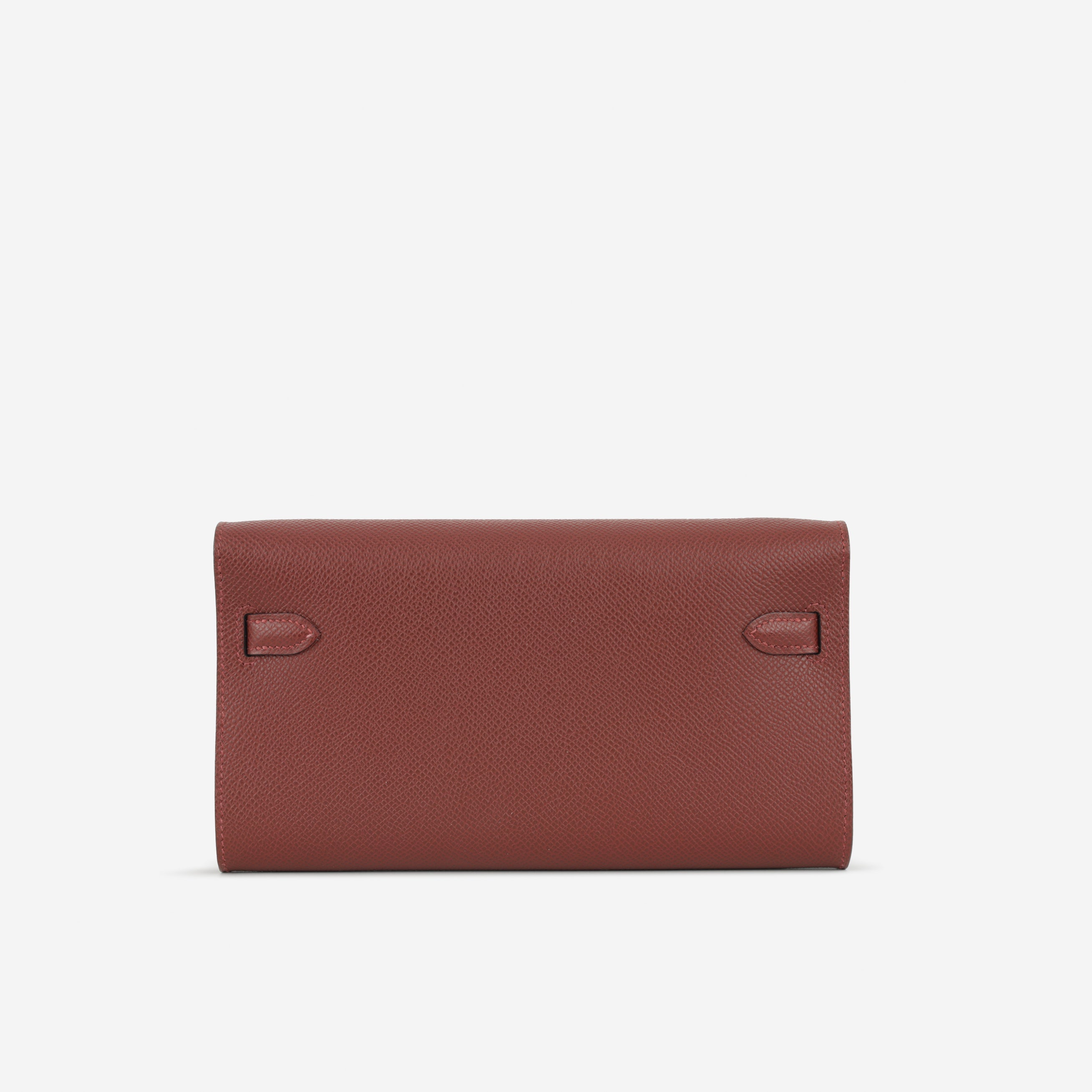 Hermès Kelly To Go Wallet - Rouge H Epsom | Gold Hardware