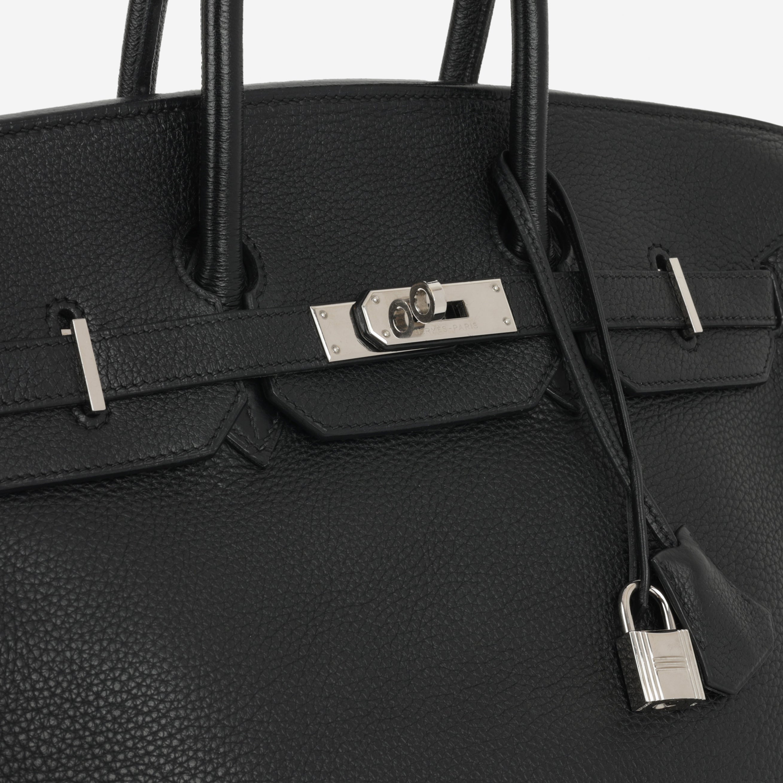 Hermès Birkin 35 - Black Clemence | Palladium Hardware