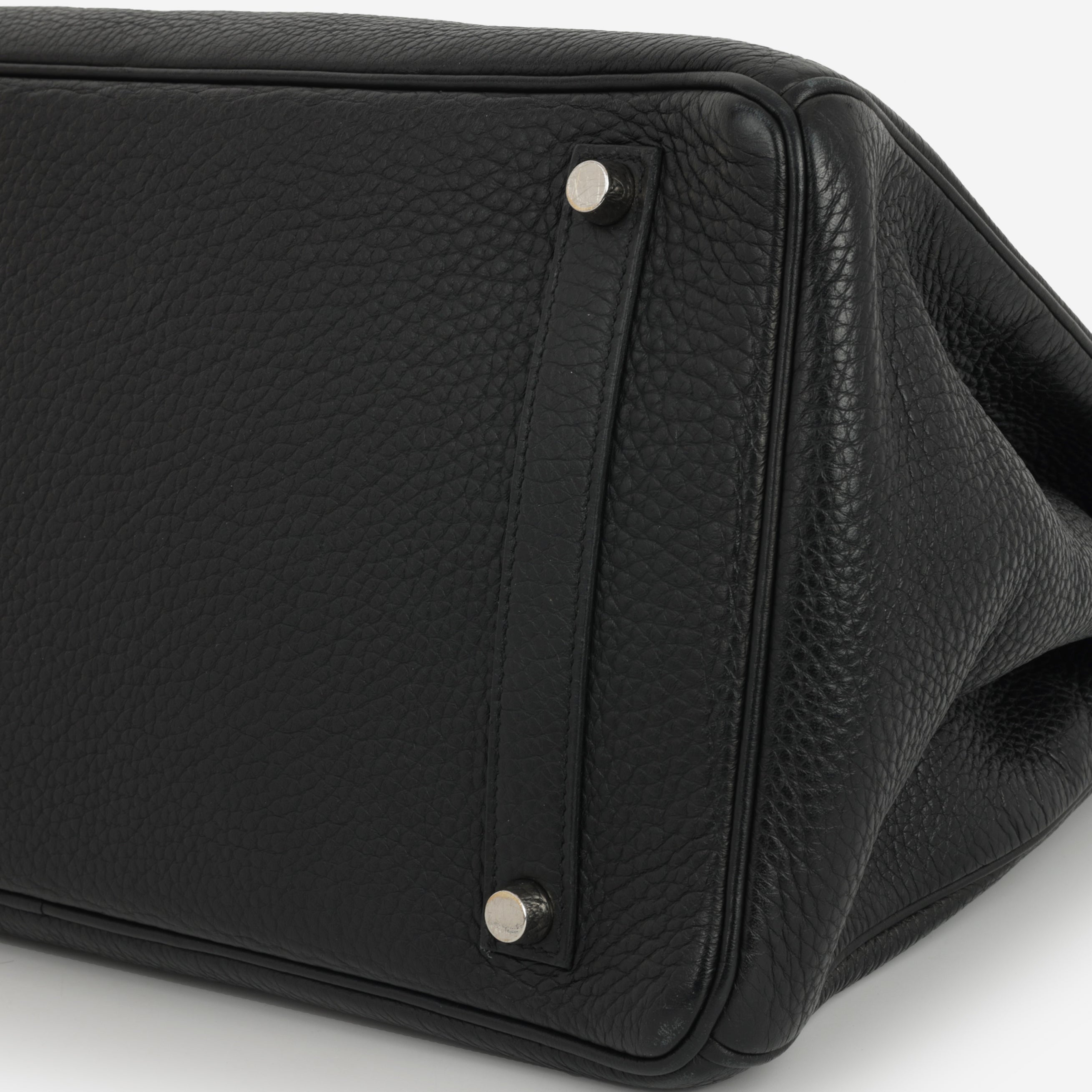Hermès Birkin 35 - Black Clemence | Palladium Hardware