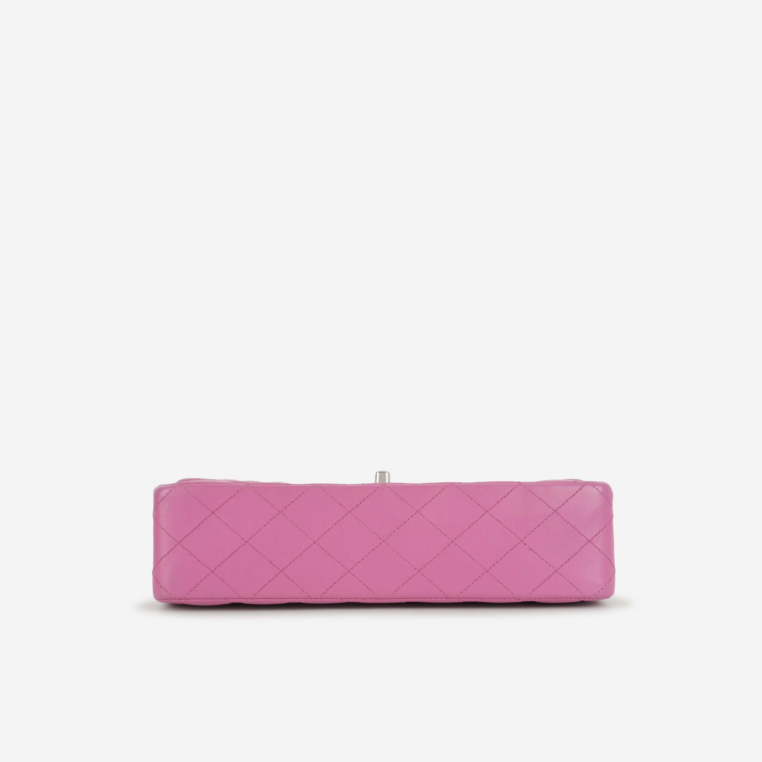 Chanel Medium Classic Flap - Purple Lambskin | Silver Hardware