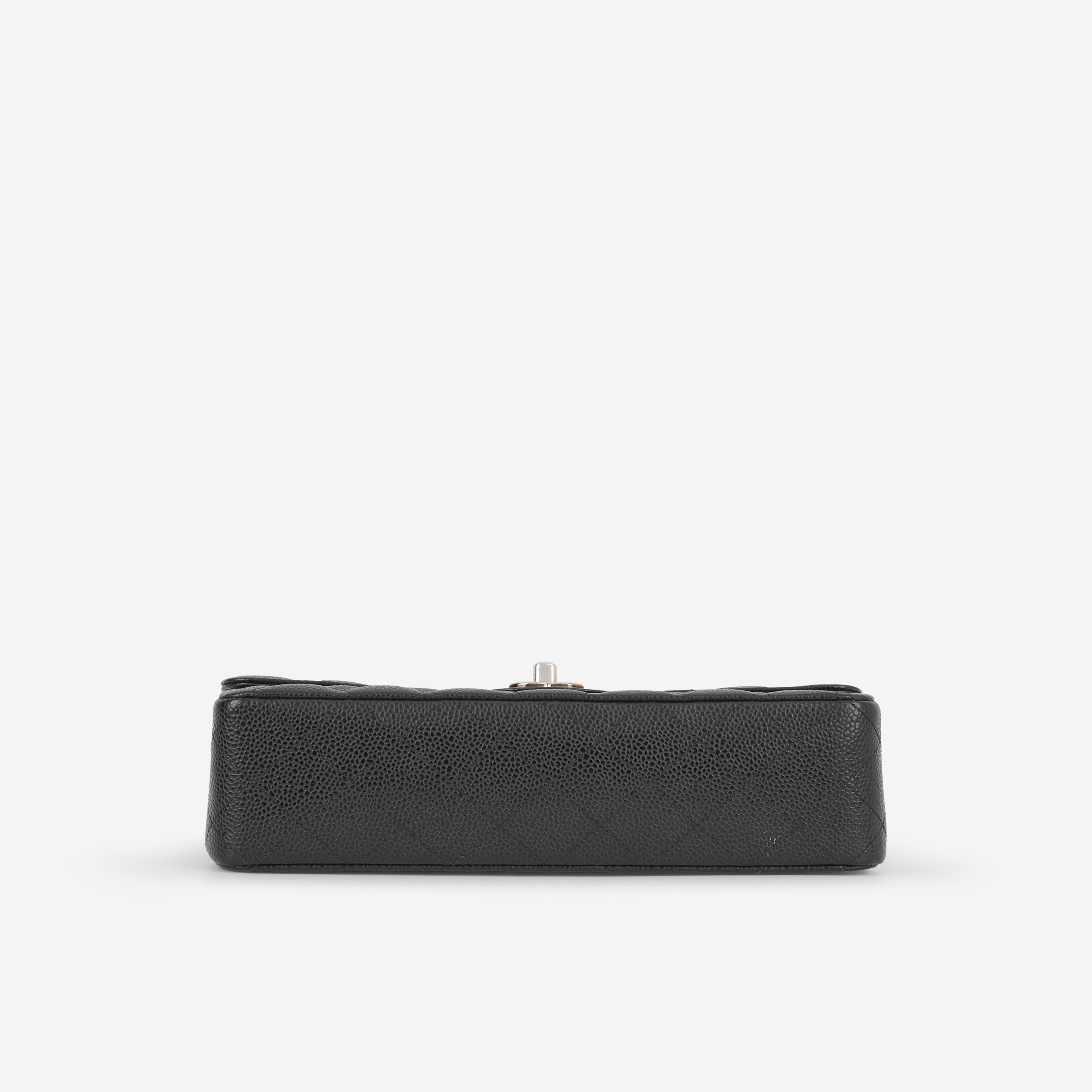 Chanel Medium Classic Flap - Black Caviar | Silver Hardware (2014)