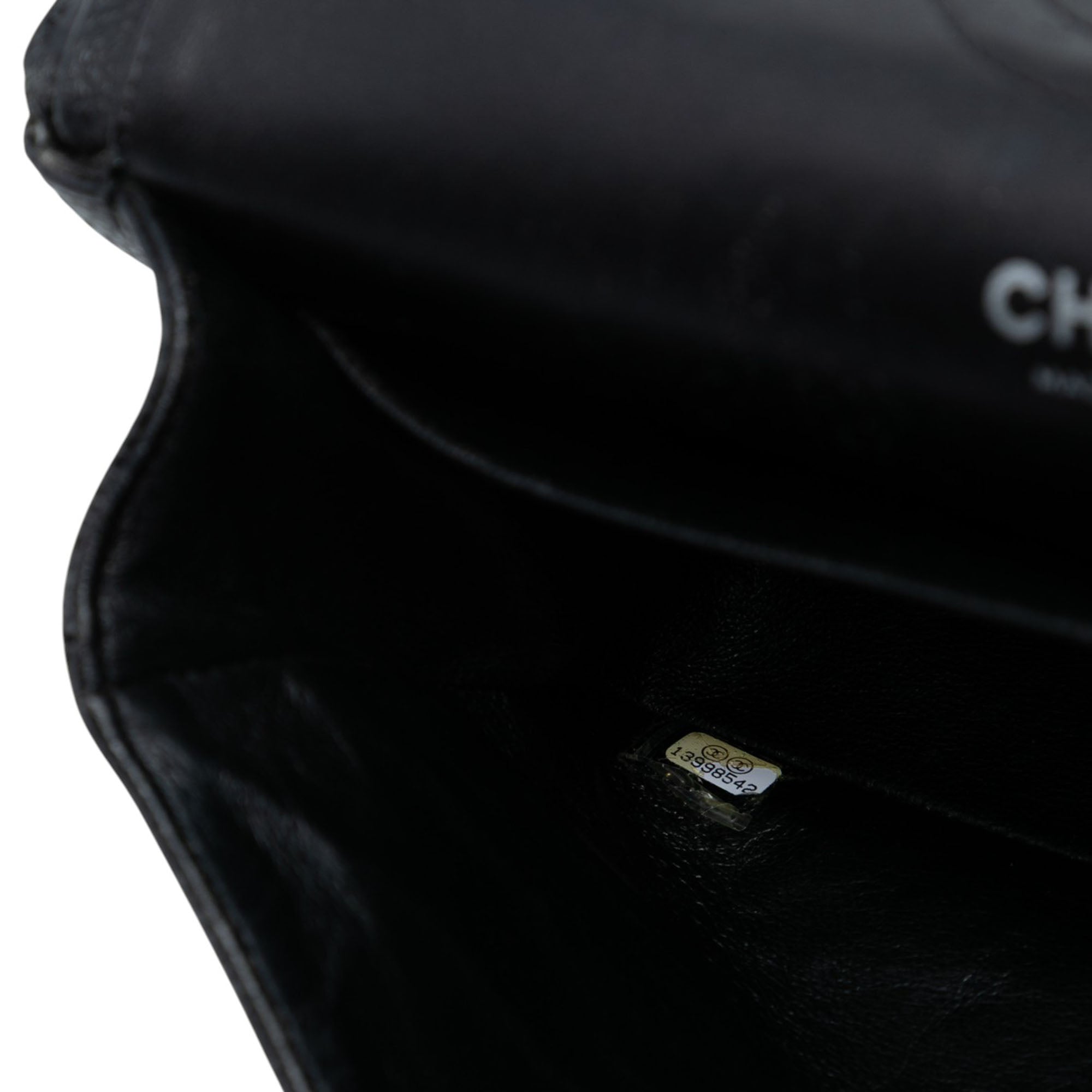 Classic Double Flap Bag Quilted Caviar Medium