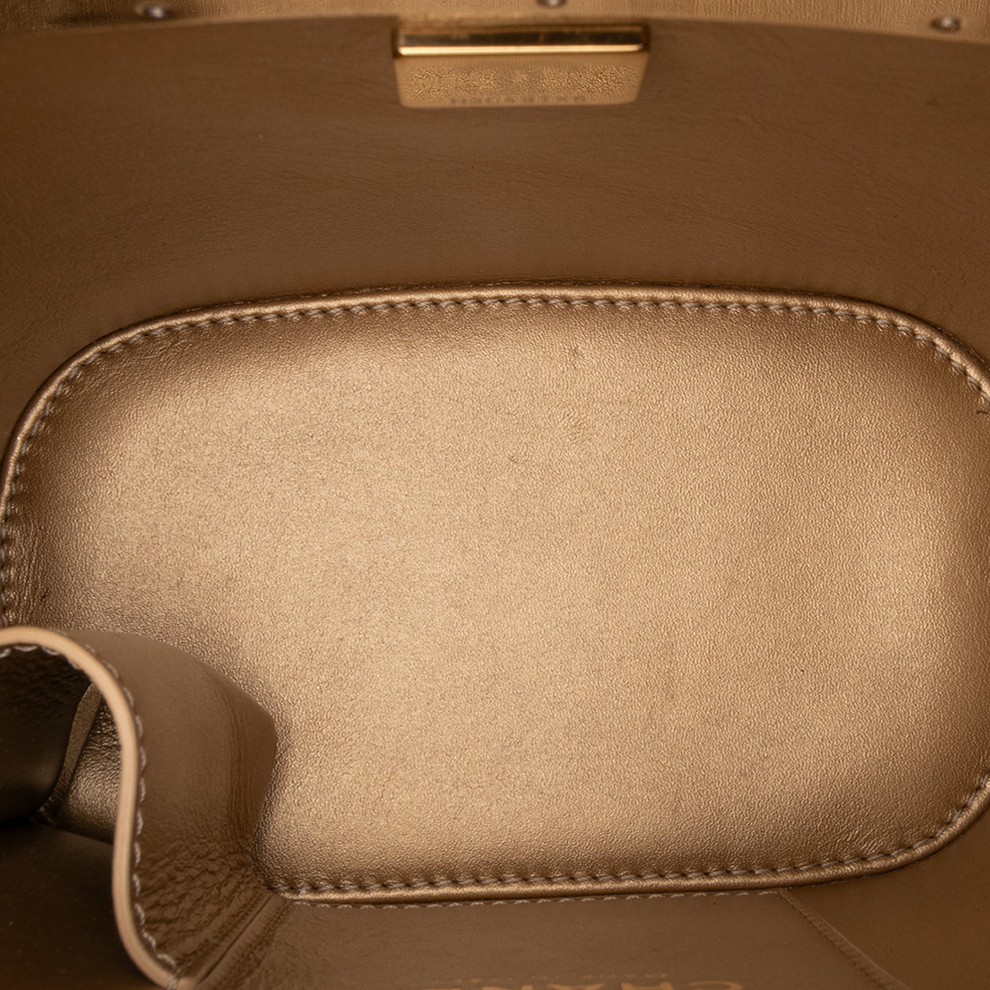 Vintage CC Chain Flap Bag Quilted Patent Small