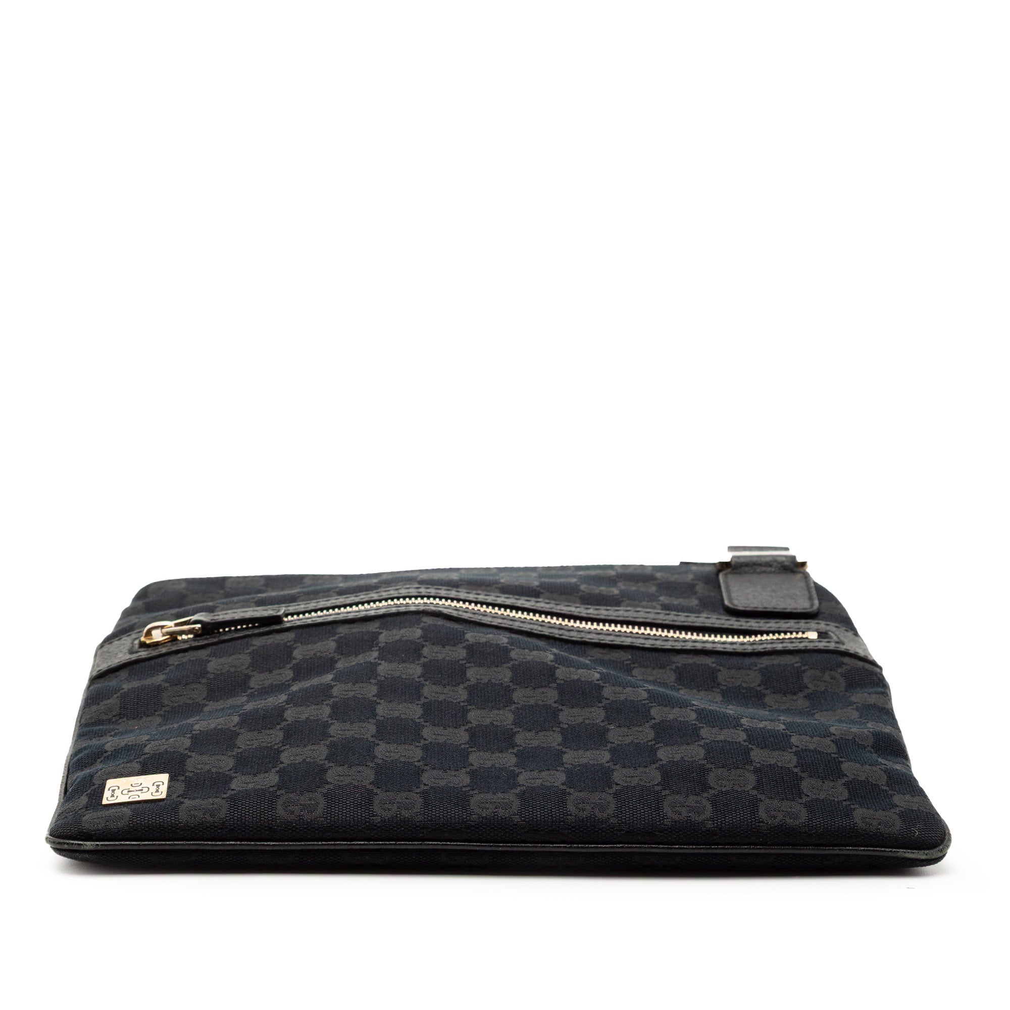 Flat Messenger Bag GG Canvas Medium