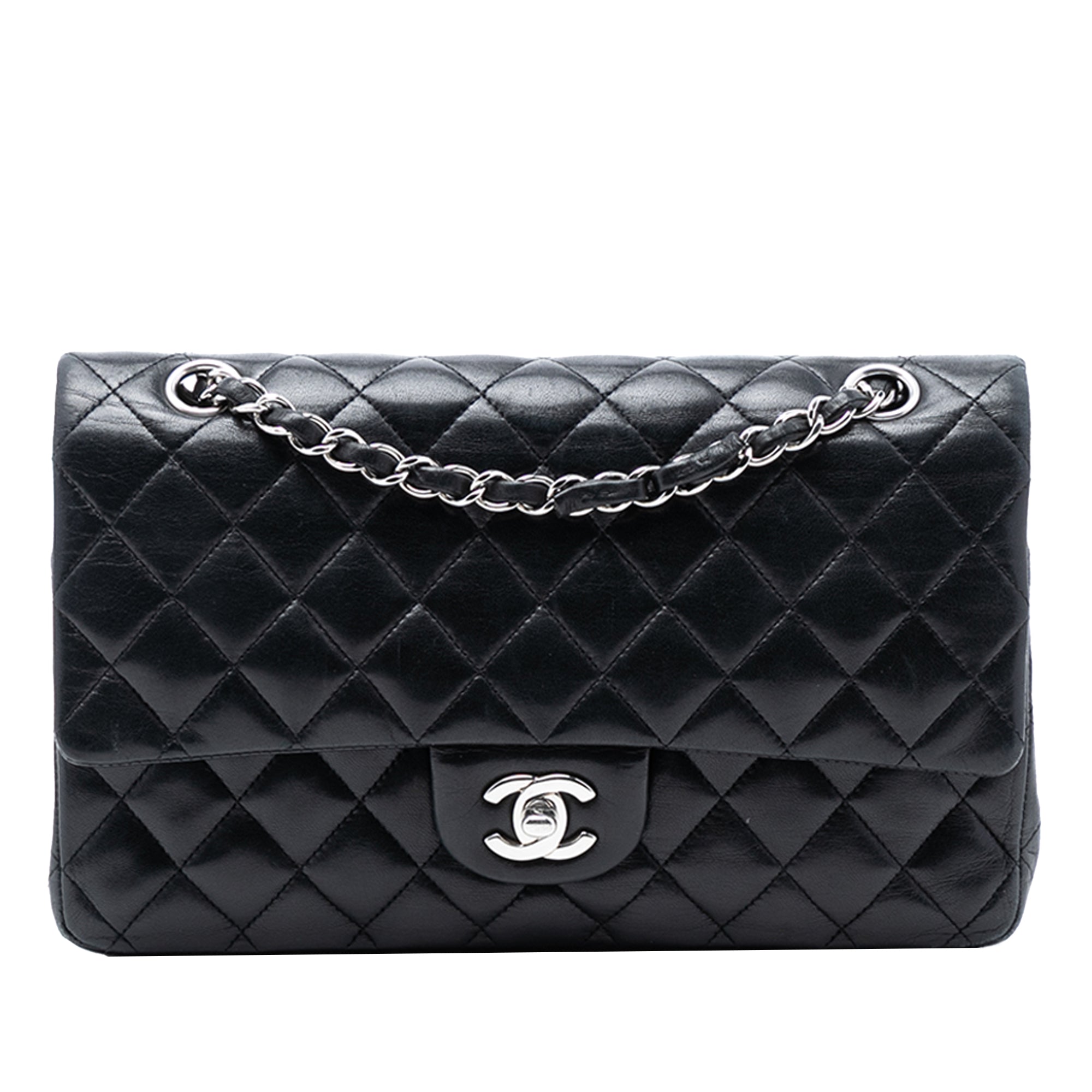 Classic Double Flap Bag Quilted Lambskin Medium