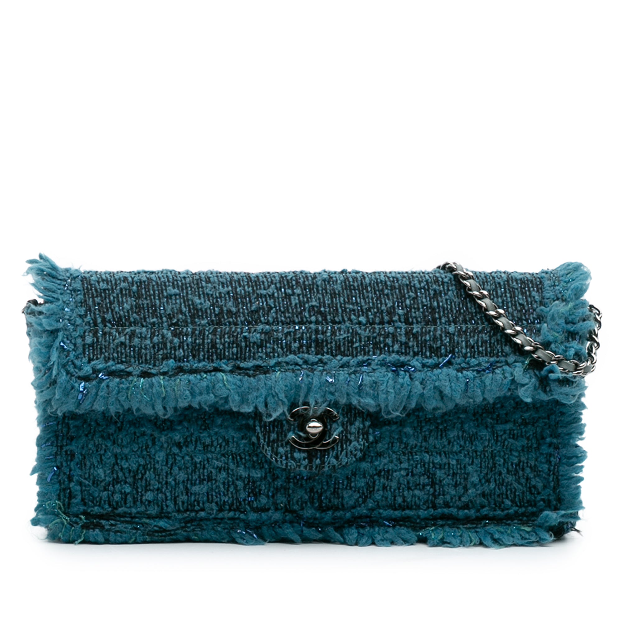 CC Chain Flap Bag Sequins Medium