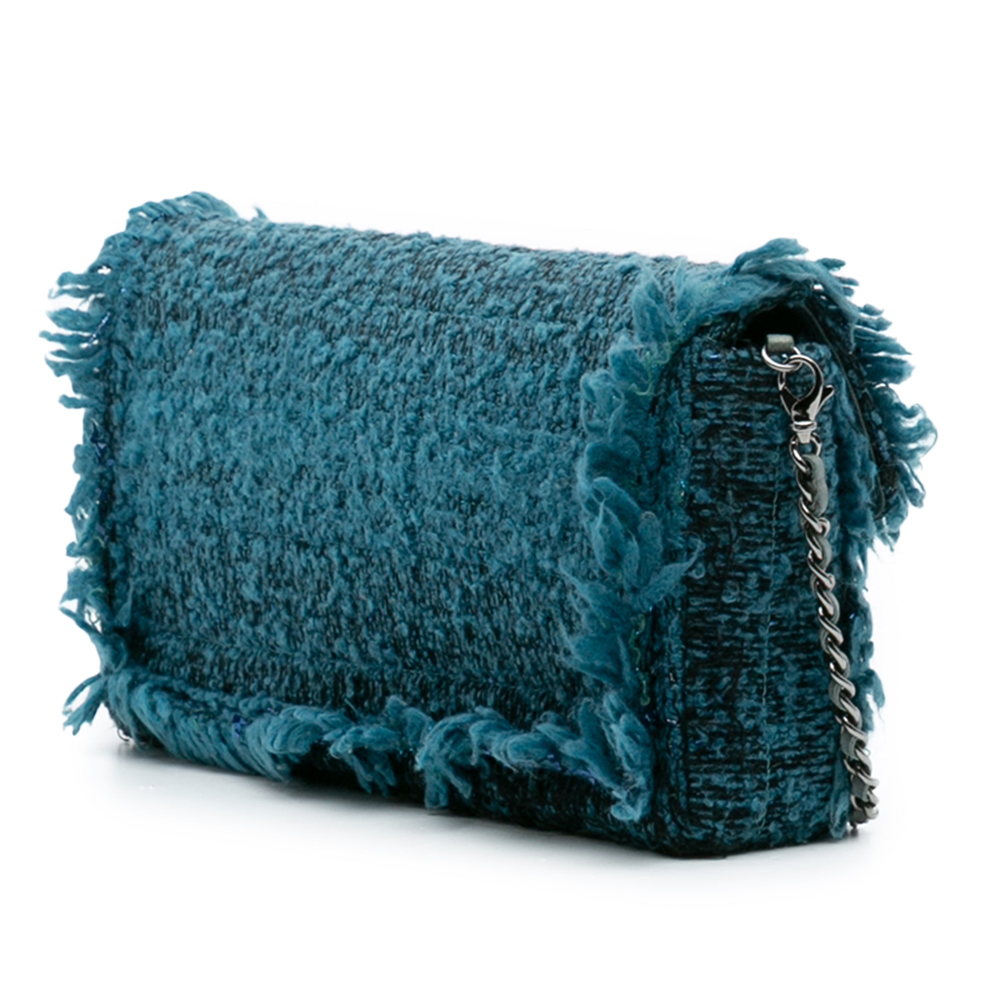 CC Chain Flap Bag Sequins Medium