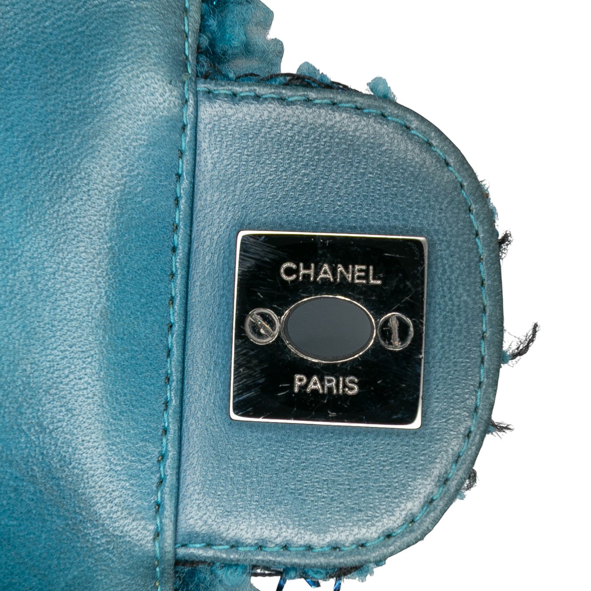 CC Chain Flap Bag Sequins Medium