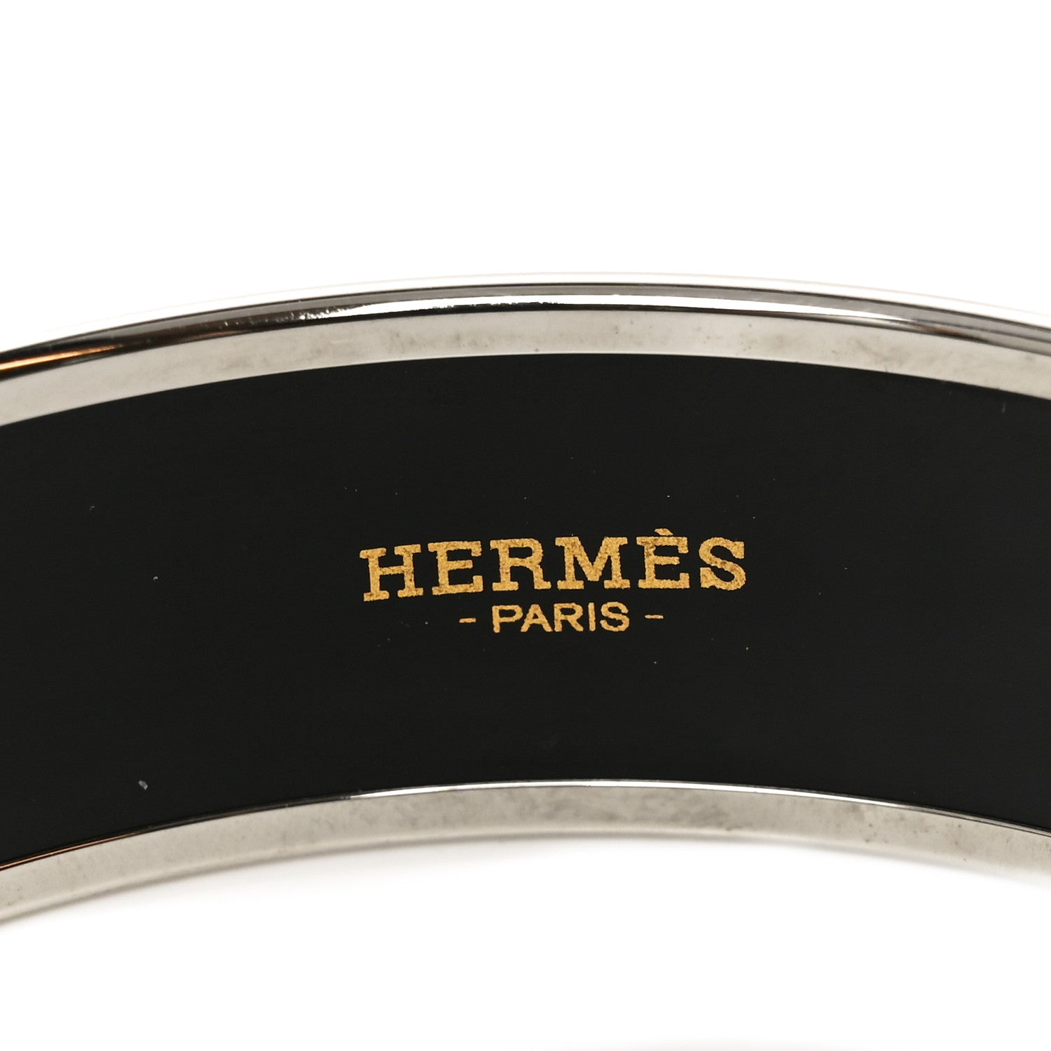 Enamel Printed Caleche Medium Bracelet 70 Rose Ronsard