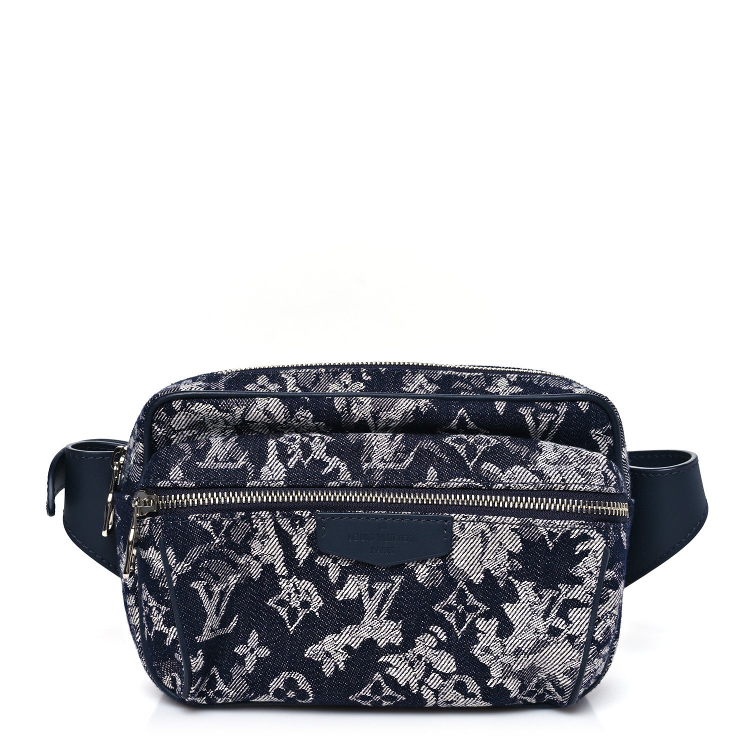 Monogram Tapestry Canvas Monogram Outdoor Bumbag Bleu