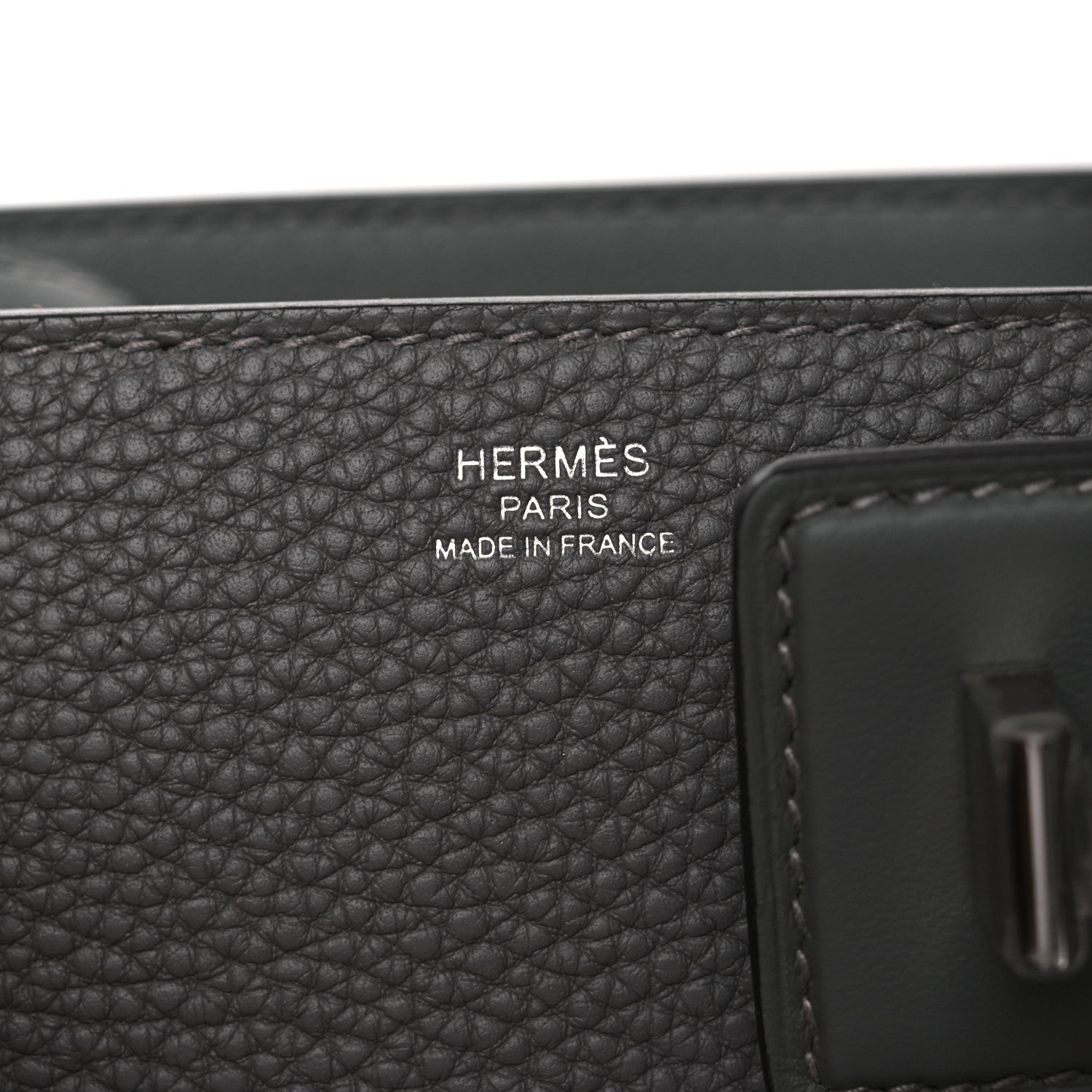 Togo Swift Medor Bag Gris Meyer