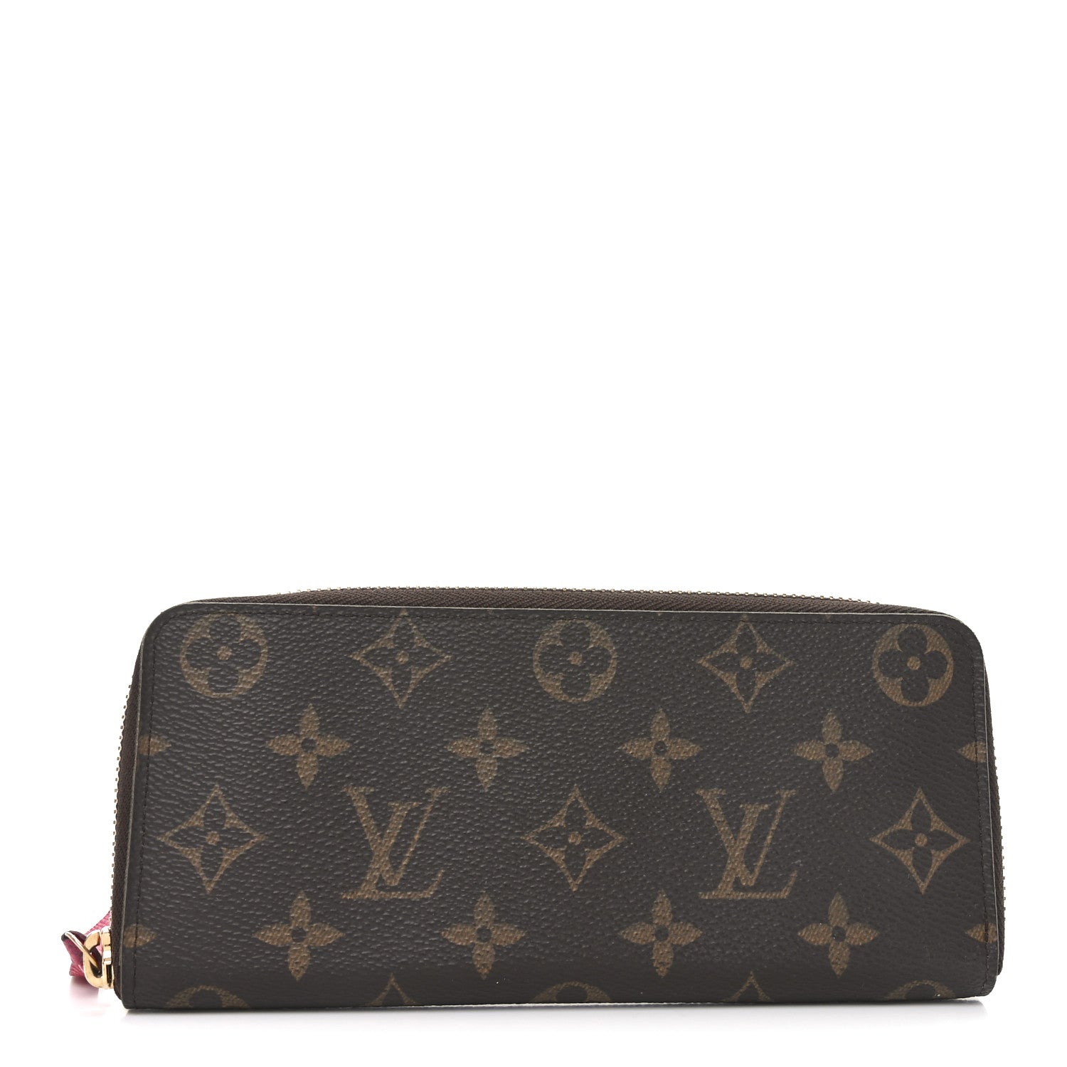 Monogram Clemence Wallet Fuchsia