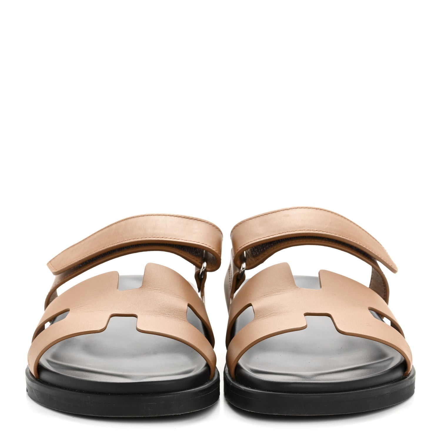 Calfskin Womens Chypre Sandals 40 Gold