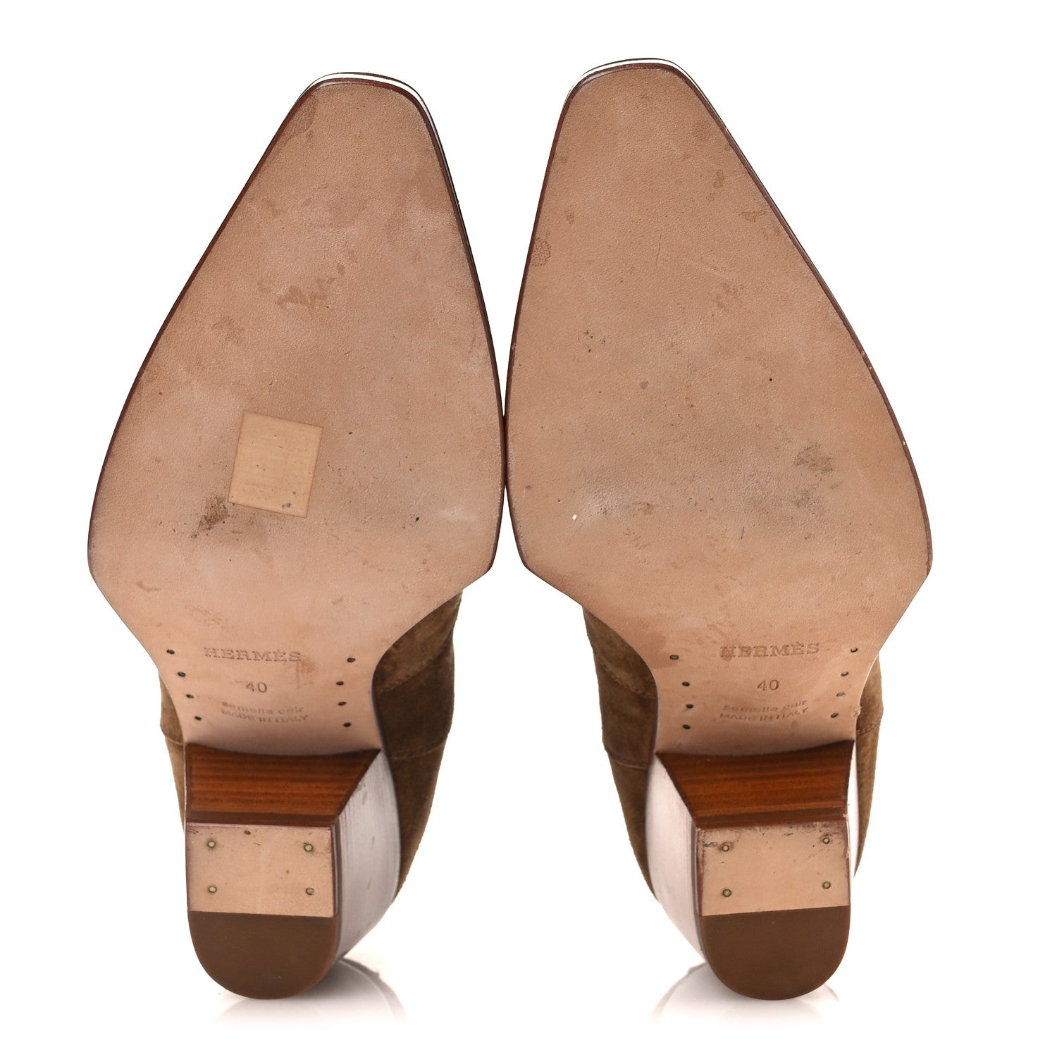 Suede Womens Vegas Ankle Boot 40 Brun Fume