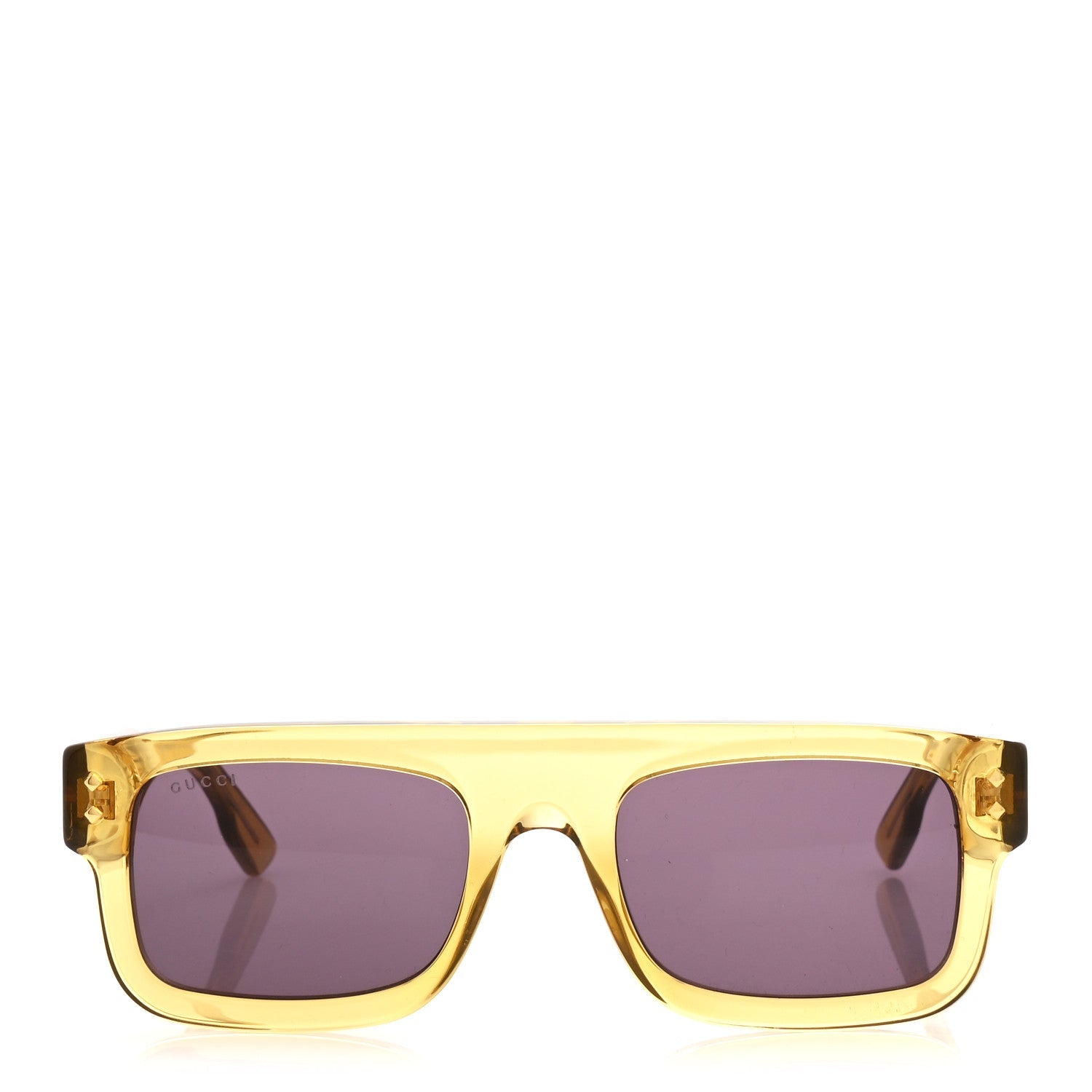 Acetate Square Frame Sunglasses GG1085S Yelllow