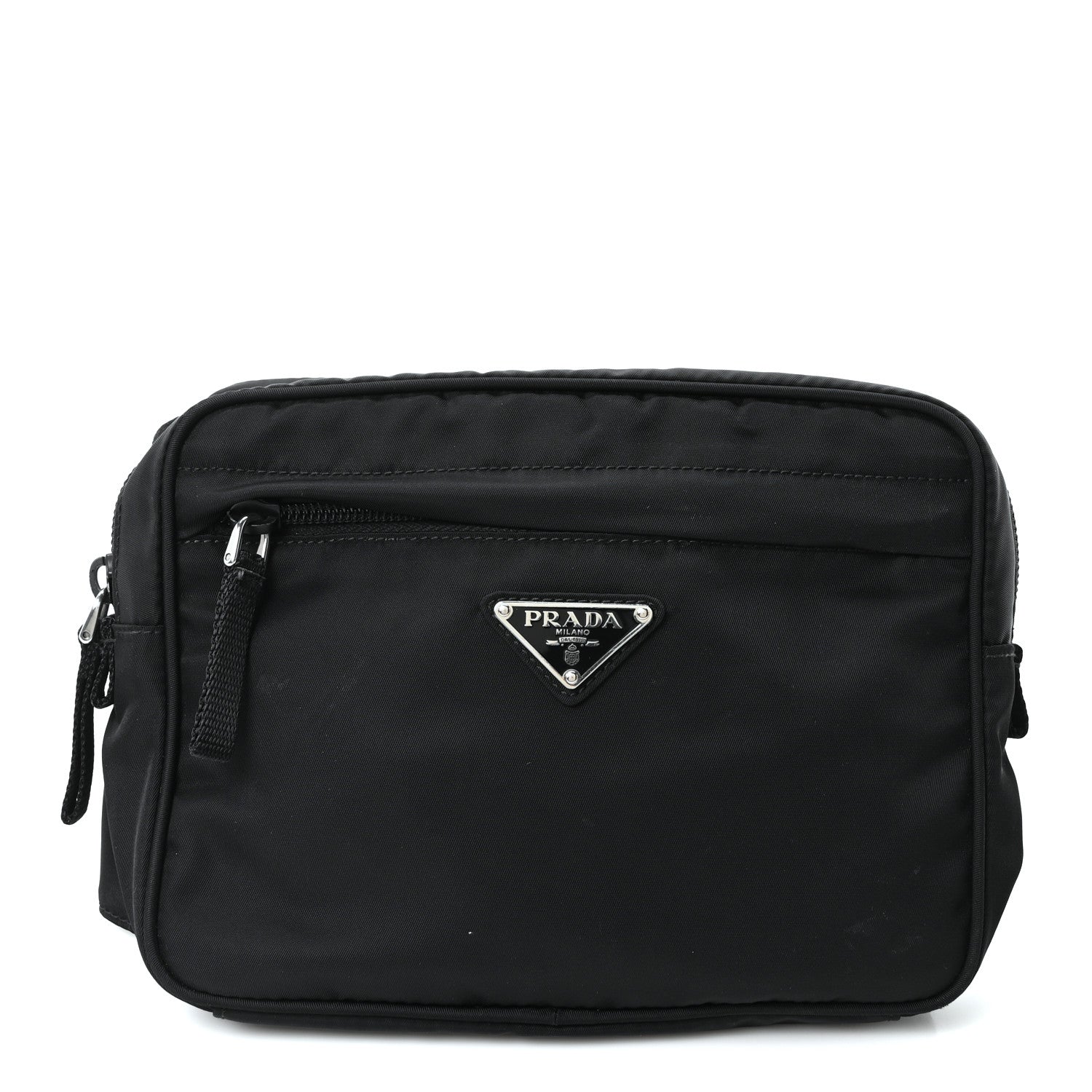 Tessuto Nylon Montagna Belt Bag Black