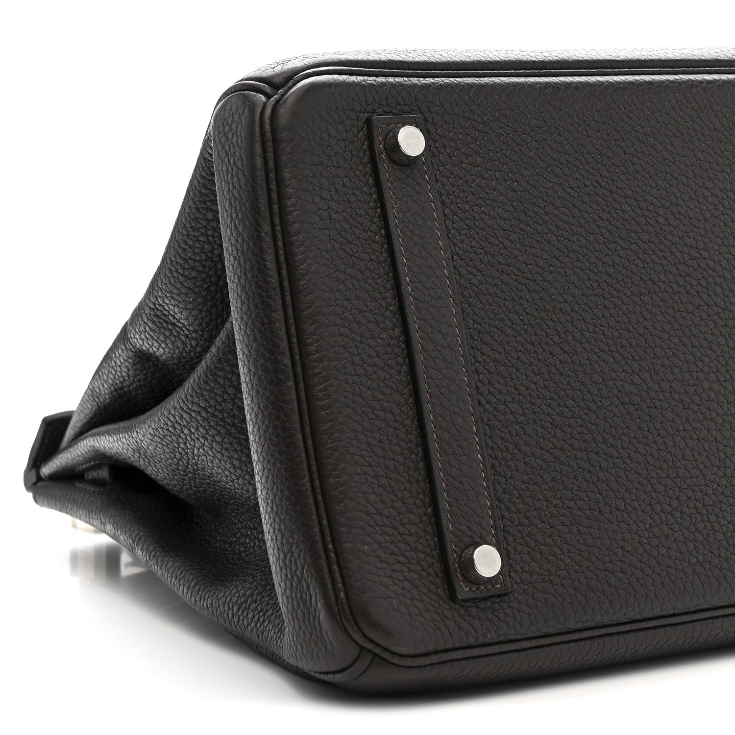 Taurillon Clemence Birkin 35 Chocolate