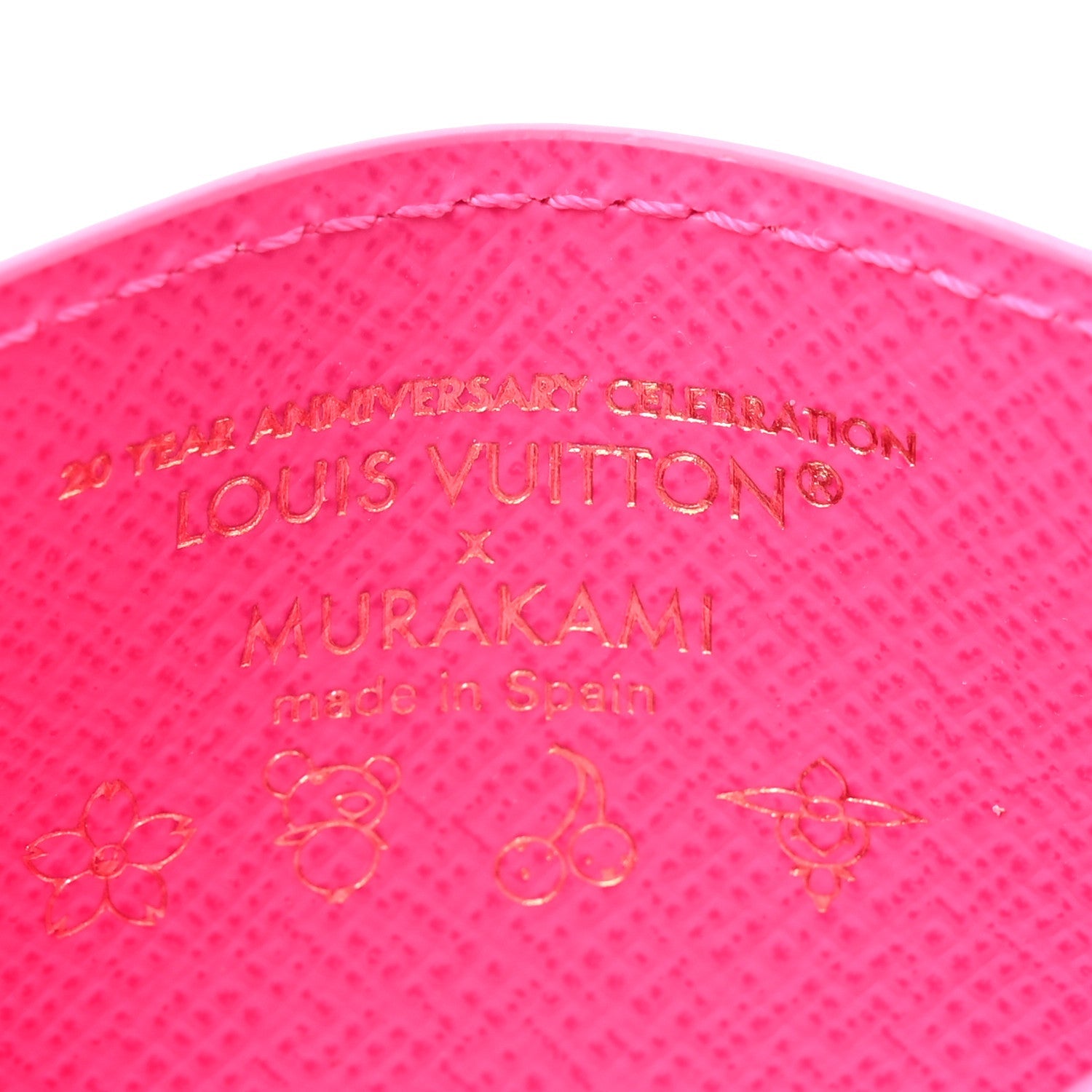 LV X TM Monogram Multicolor Card Holder Kawaii Pink