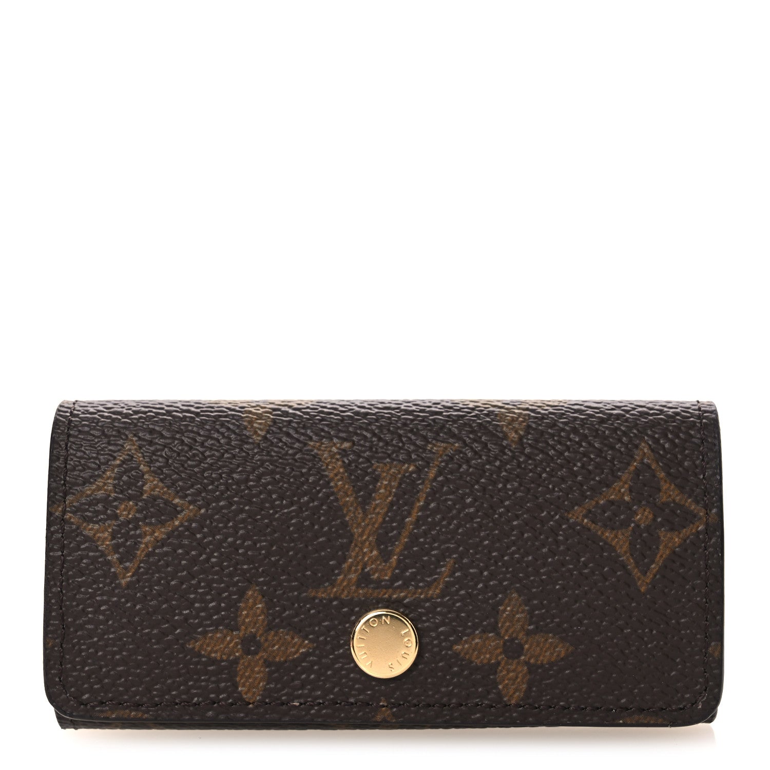 Monogram 4 Key Multicles Holder Blue