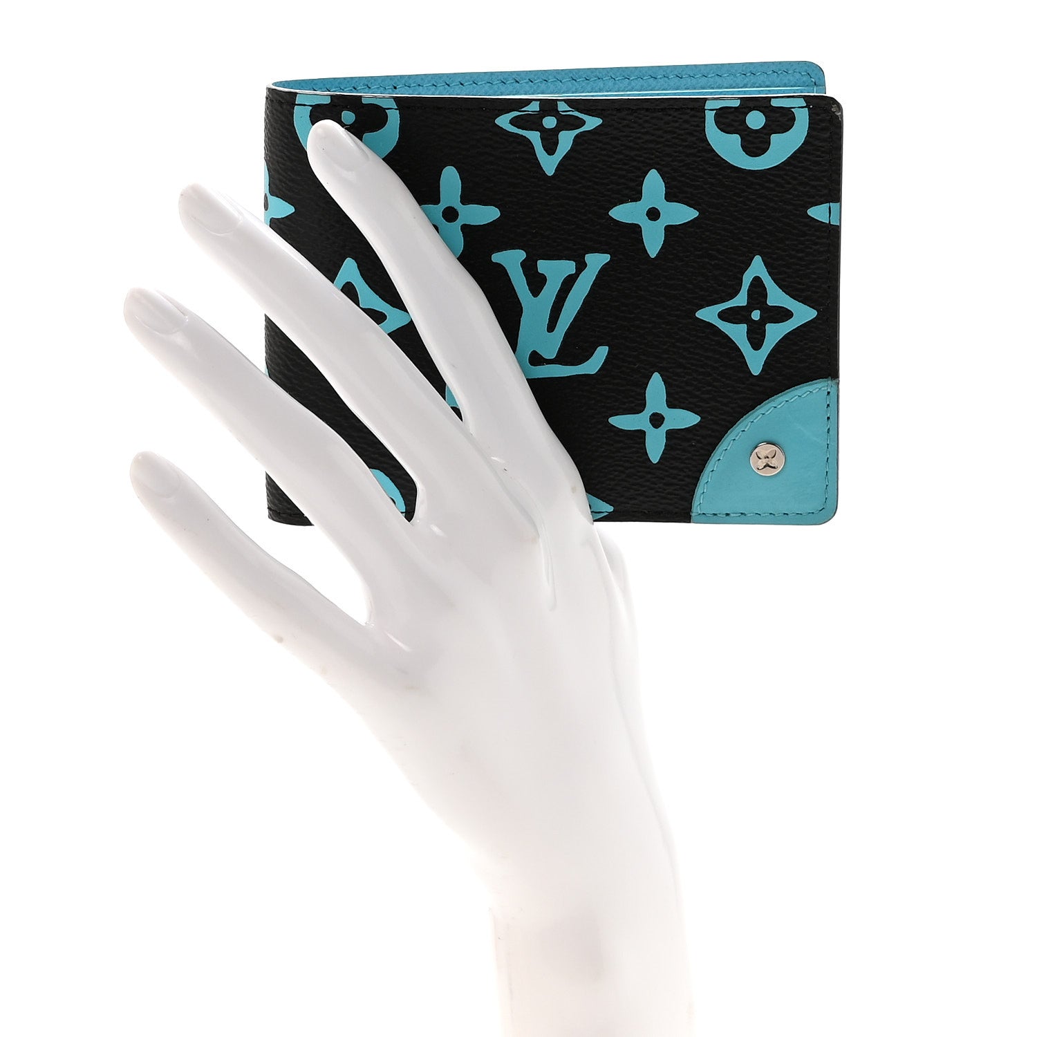 Monogram Playground Slender Wallet Black