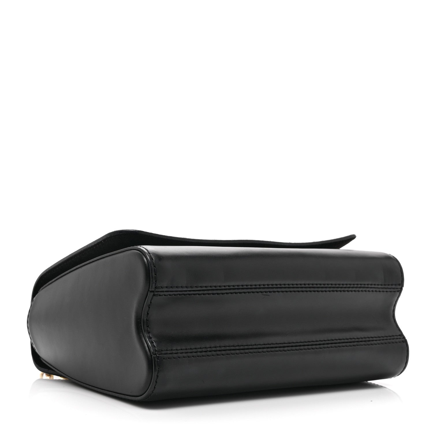 Calfskin Monogram Blossom Twist MM Black