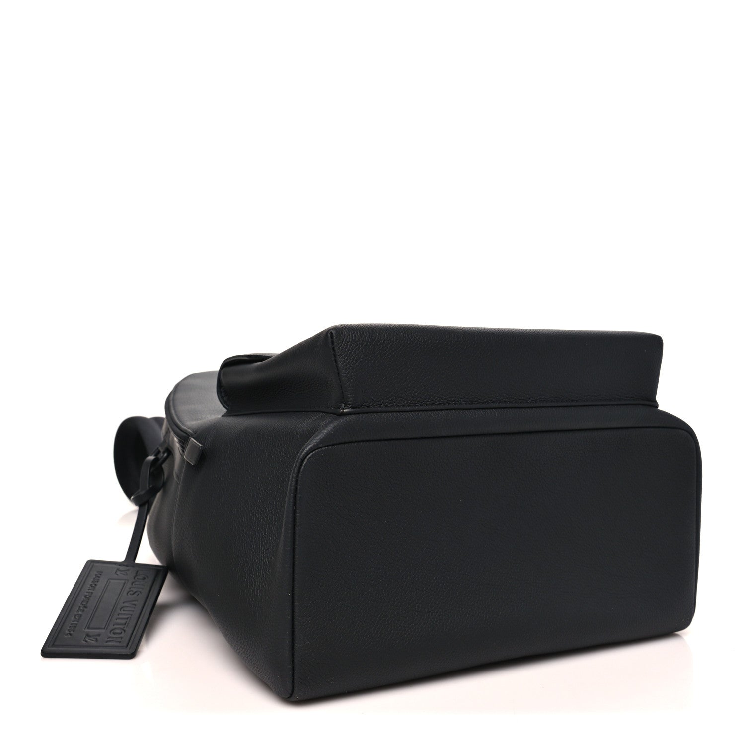 Grained Calfskin Aerogram Takeoff Backpack Black