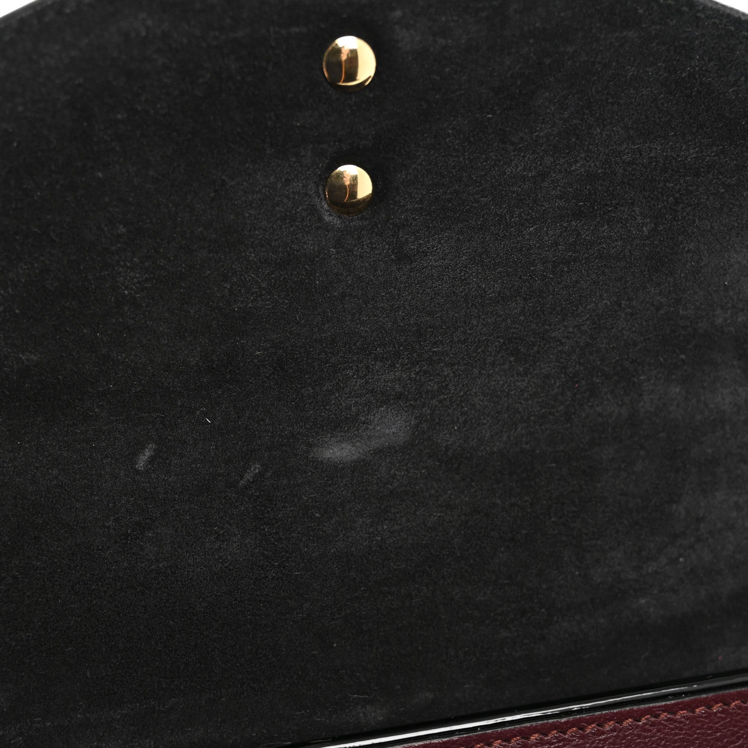 Mousse Top Patent Mini Sylvie 1969 Top Handle Bag Black