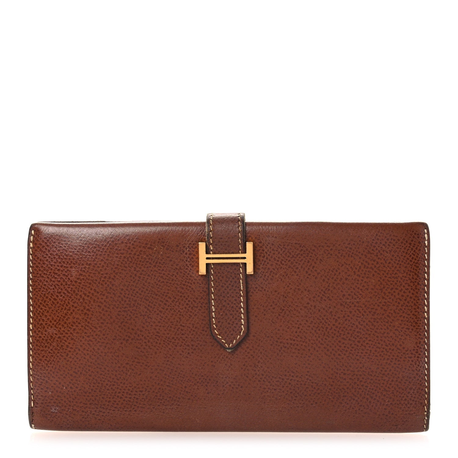 Courchevel Bearn Gusset Wallet Gold