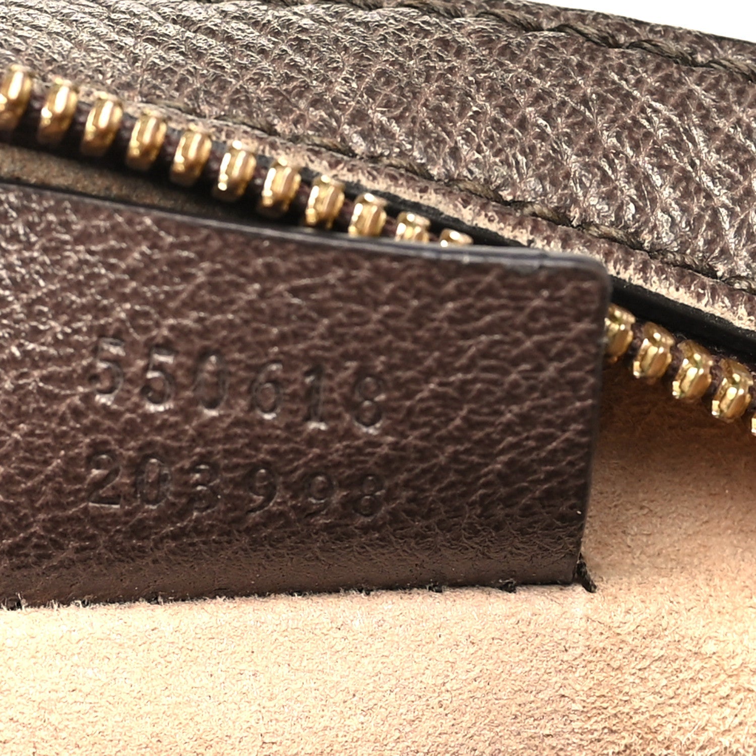 GG Supreme Monogram Web Mini Ophidia Round Shoulder Bag Brown