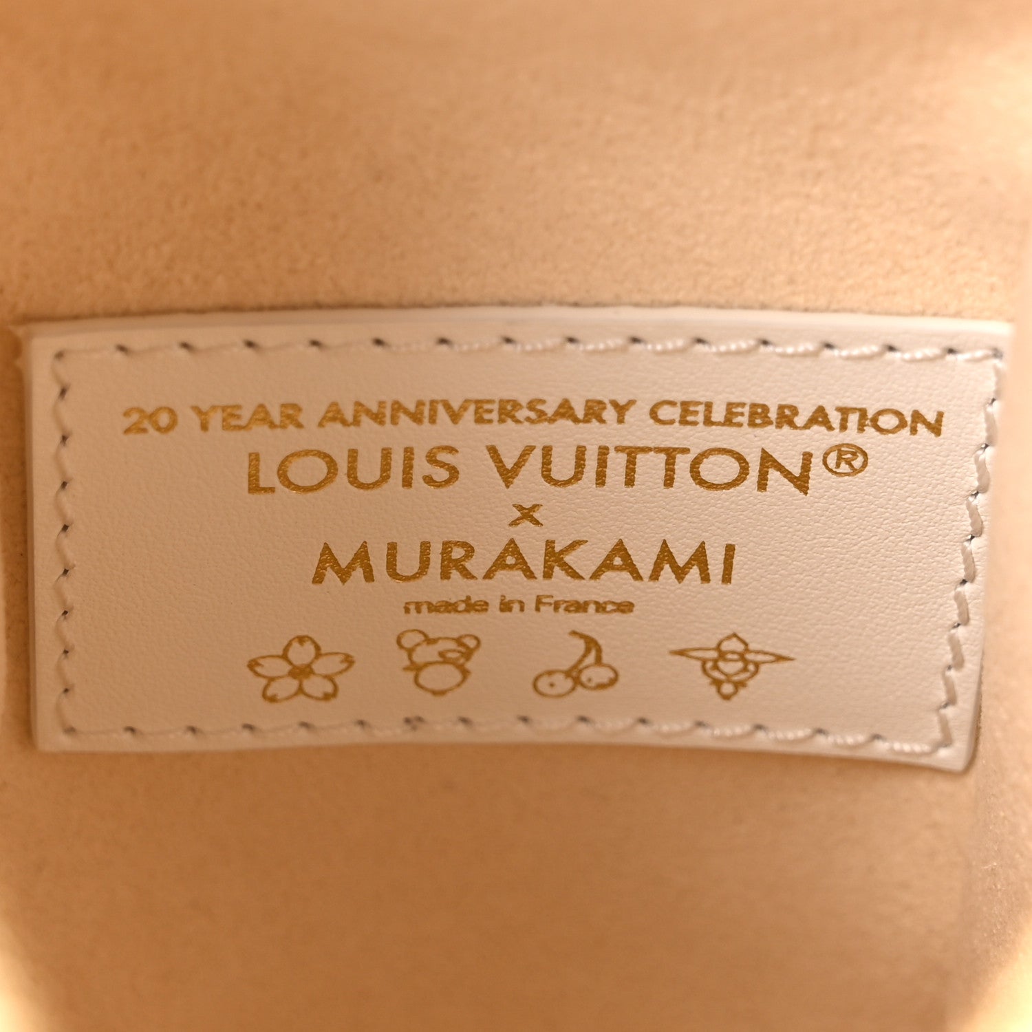 LV x TM Cowhide Monogram Multicolor Side Trunk MM White