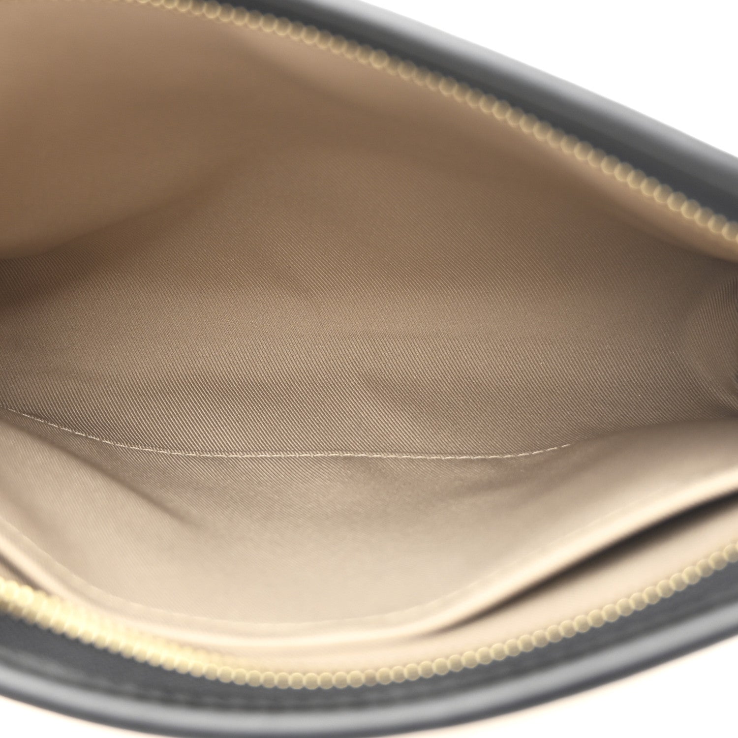 Raffia Calfskin Monogram Toiletry Pouch 26 On Chain Beige Black