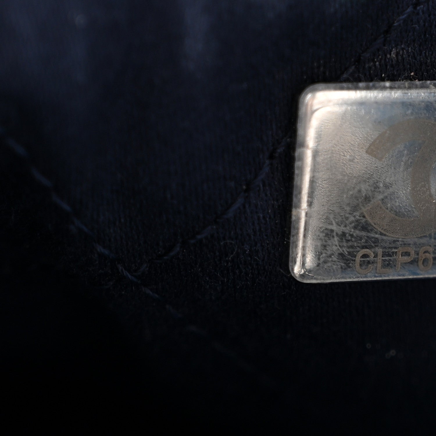 Denim Stitched Quilted Mini Chanel 22 Blue