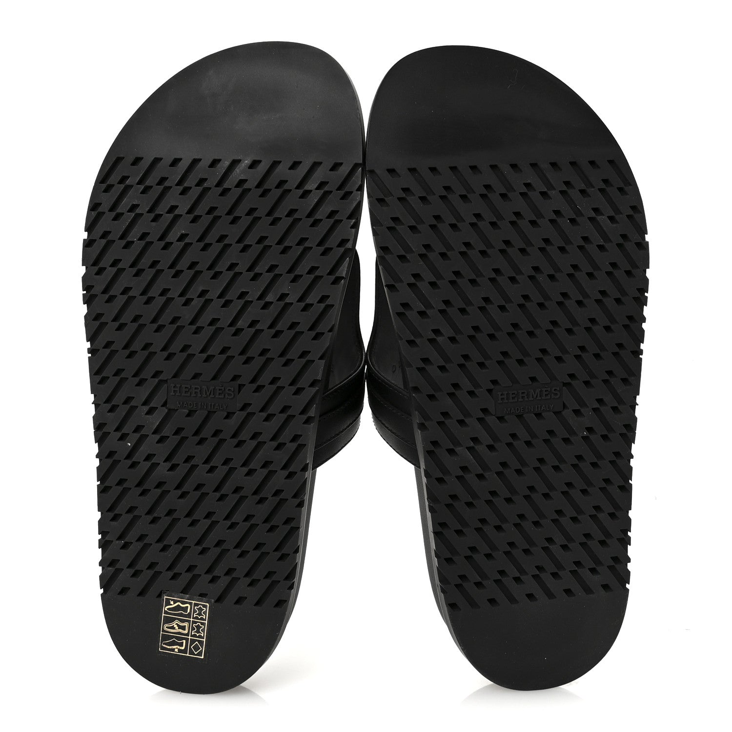 Calfskin Womens Empire Sandals 37.5 Black