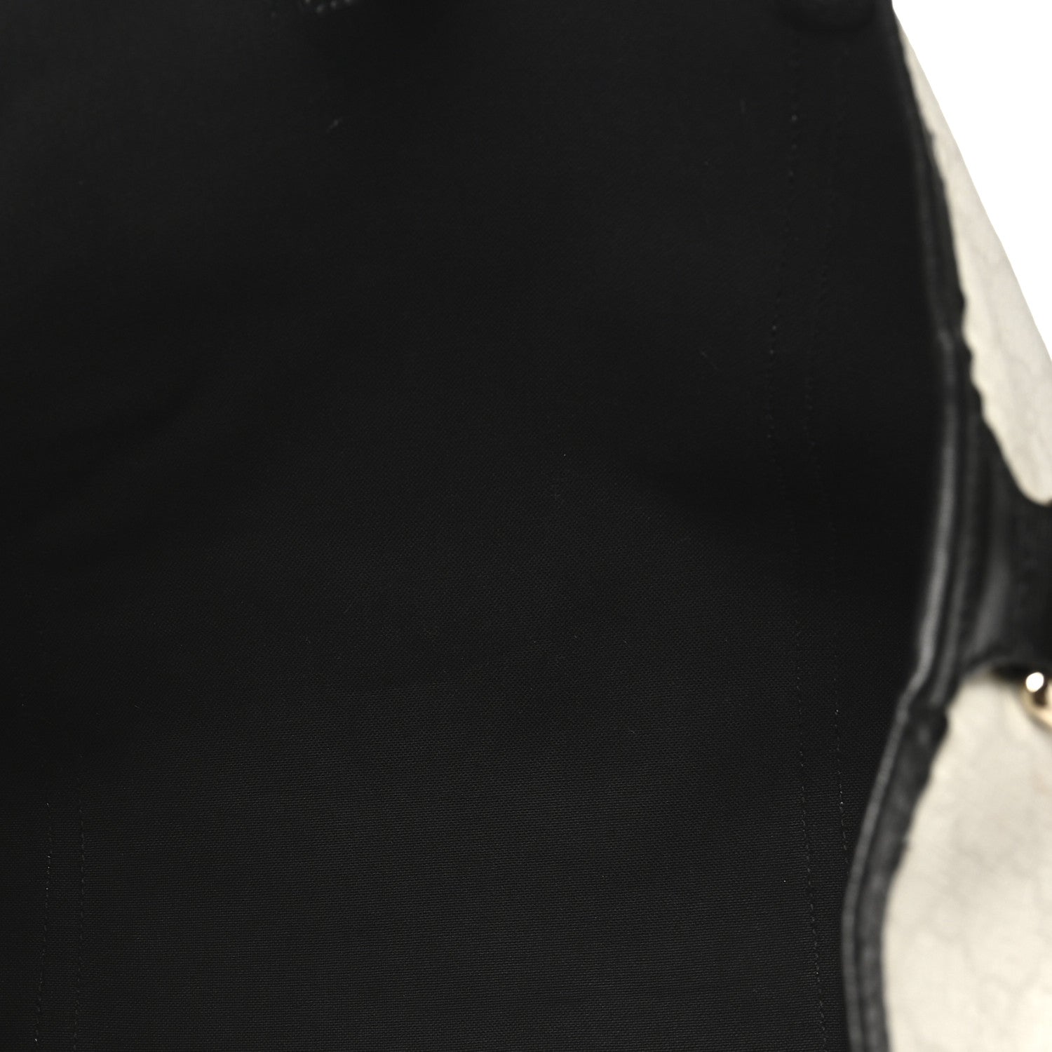 GG Plus Monogram Medium Joy Tote White Black