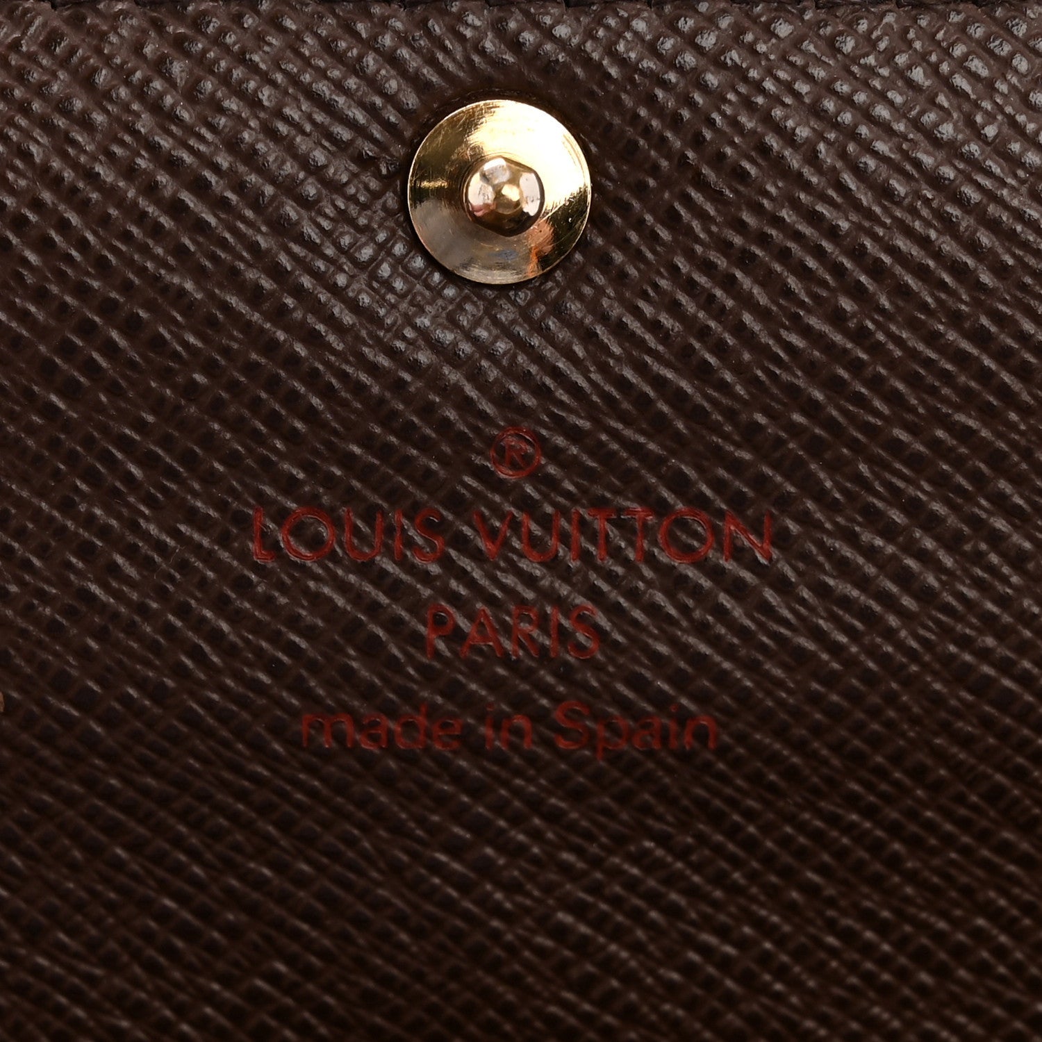 Damier Ebene Sarah Wallet
