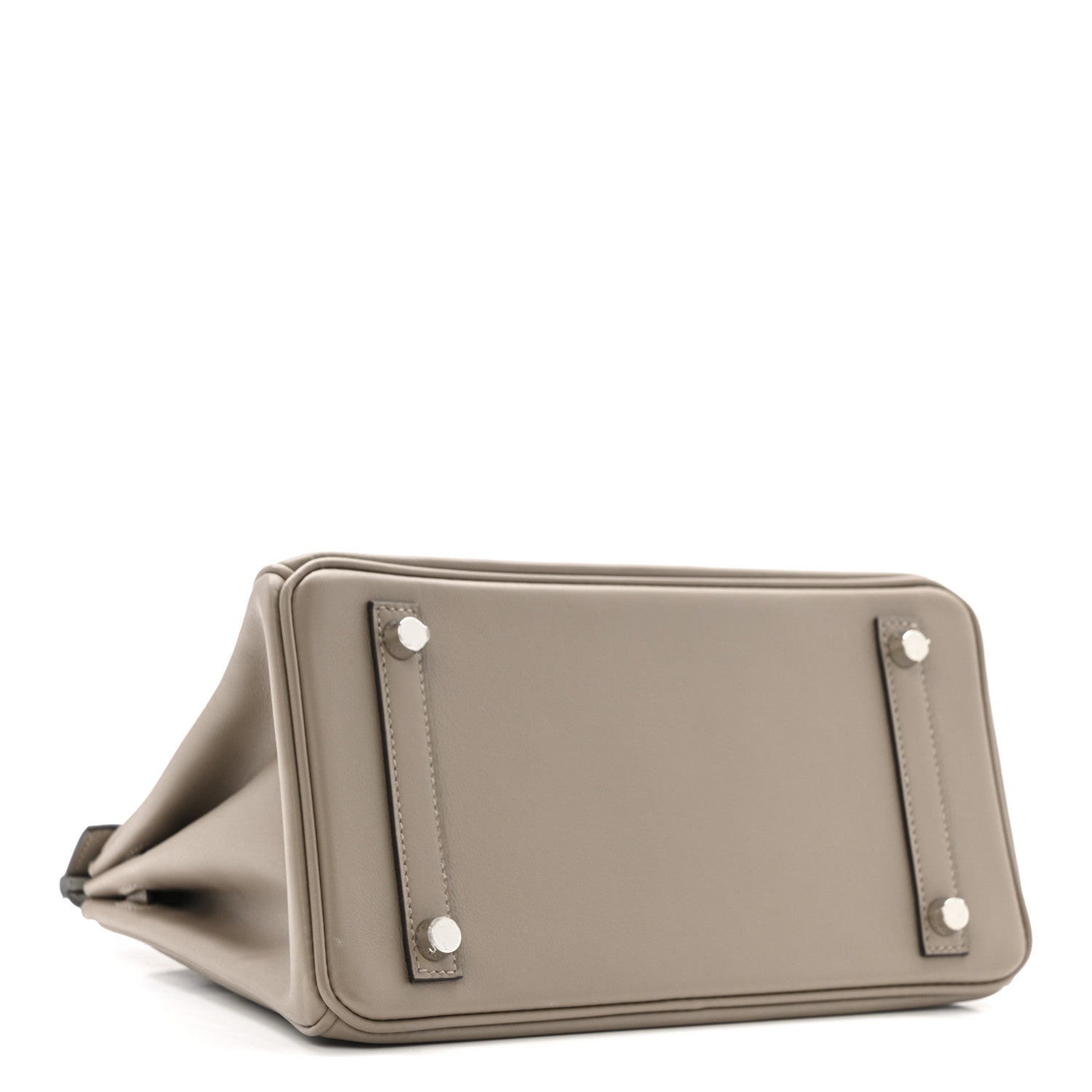 Swift Horseshoe Birkin 25 Gris Asphalte Gris Perle