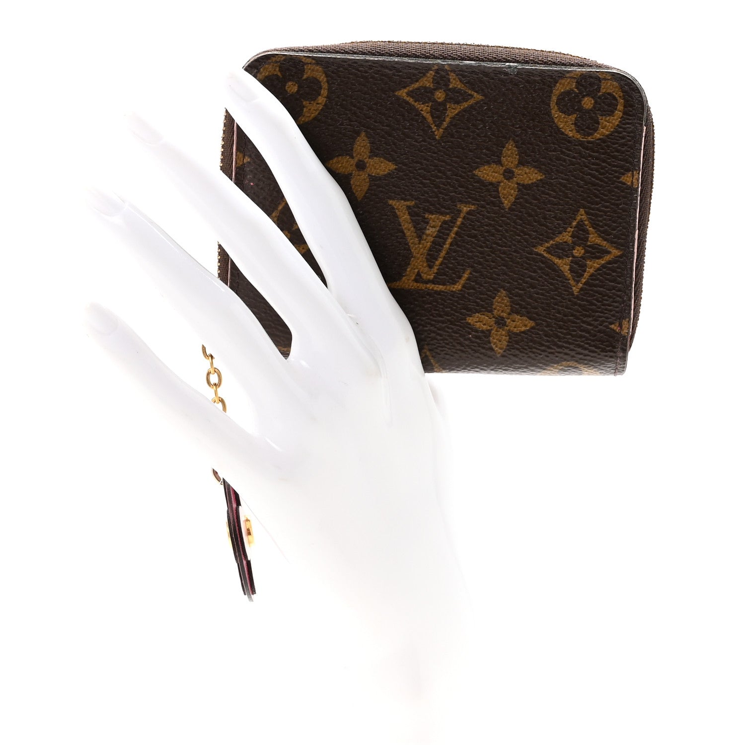 Monogram Bloom Flower Zippy Coin Purse