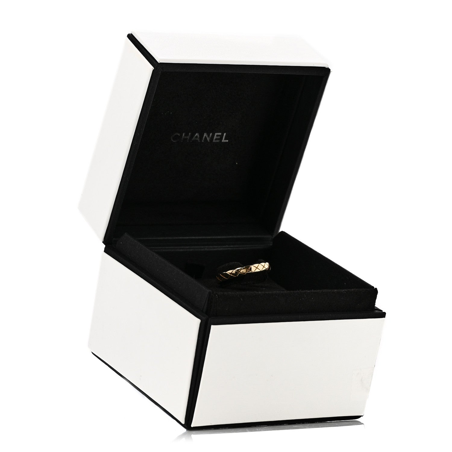 18K Yellow Gold Mini Coco Crush Ring 55 7.25