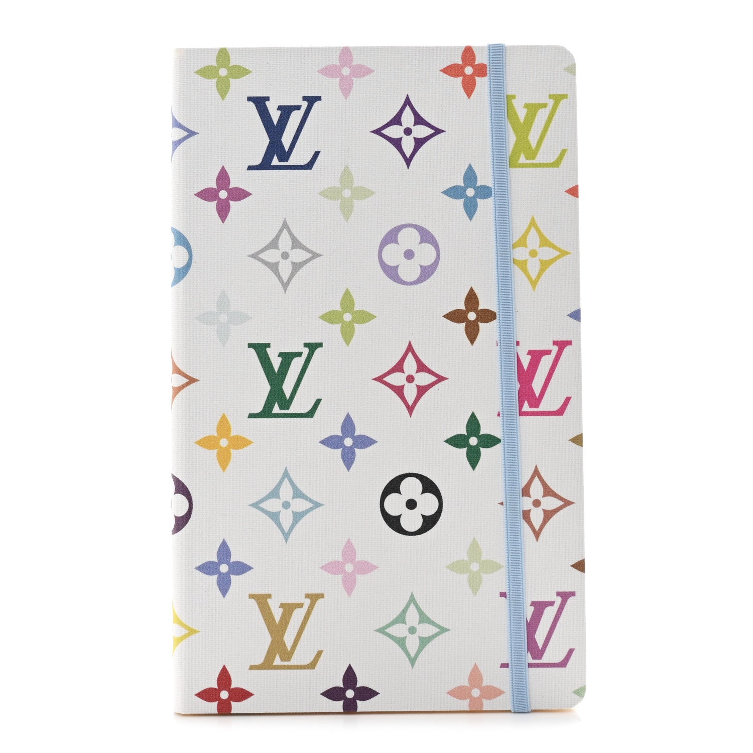 LV x TM Monogram Multicolor Jane Notebook MM White