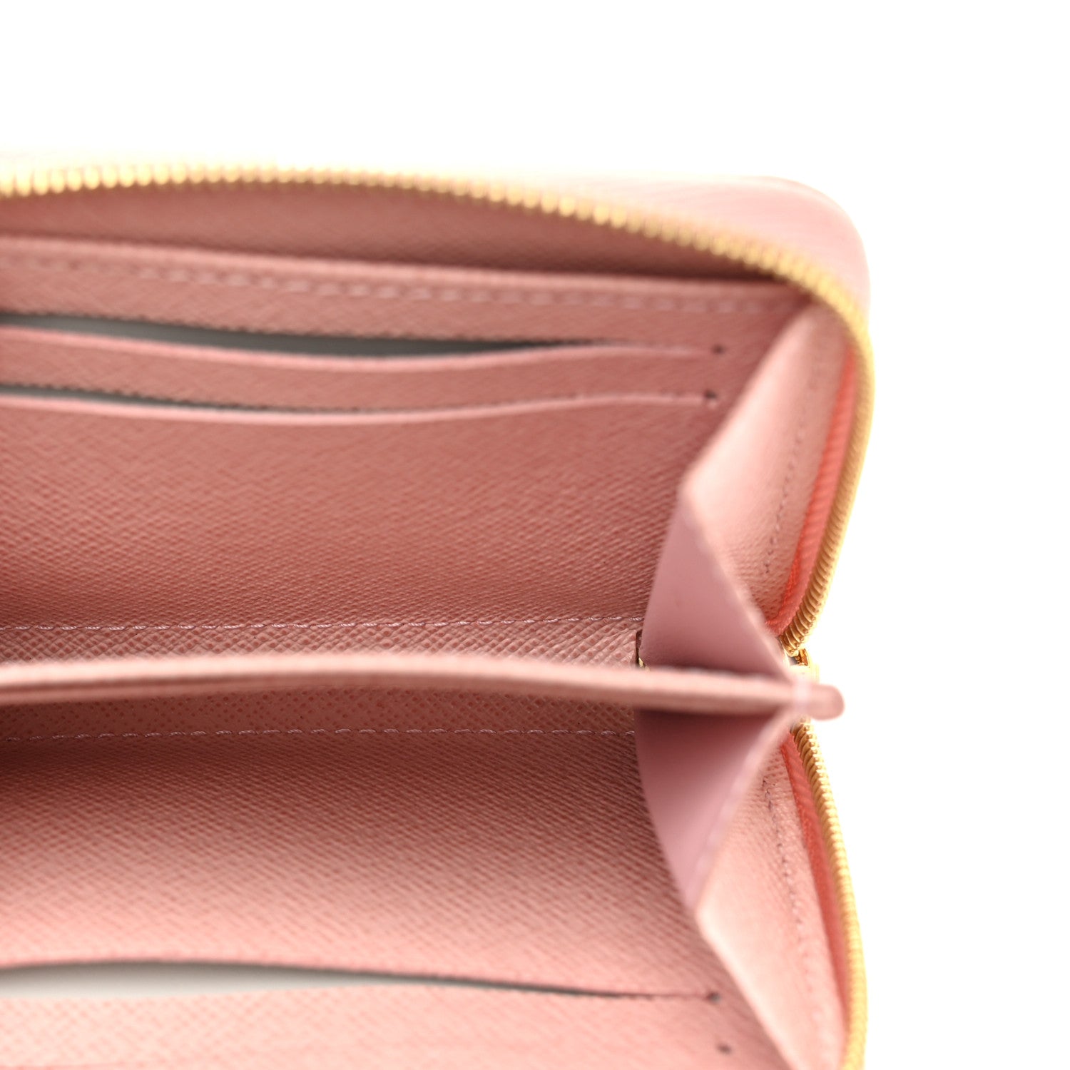 Damier Azur Zippy Coin Purse Rose Ballerine