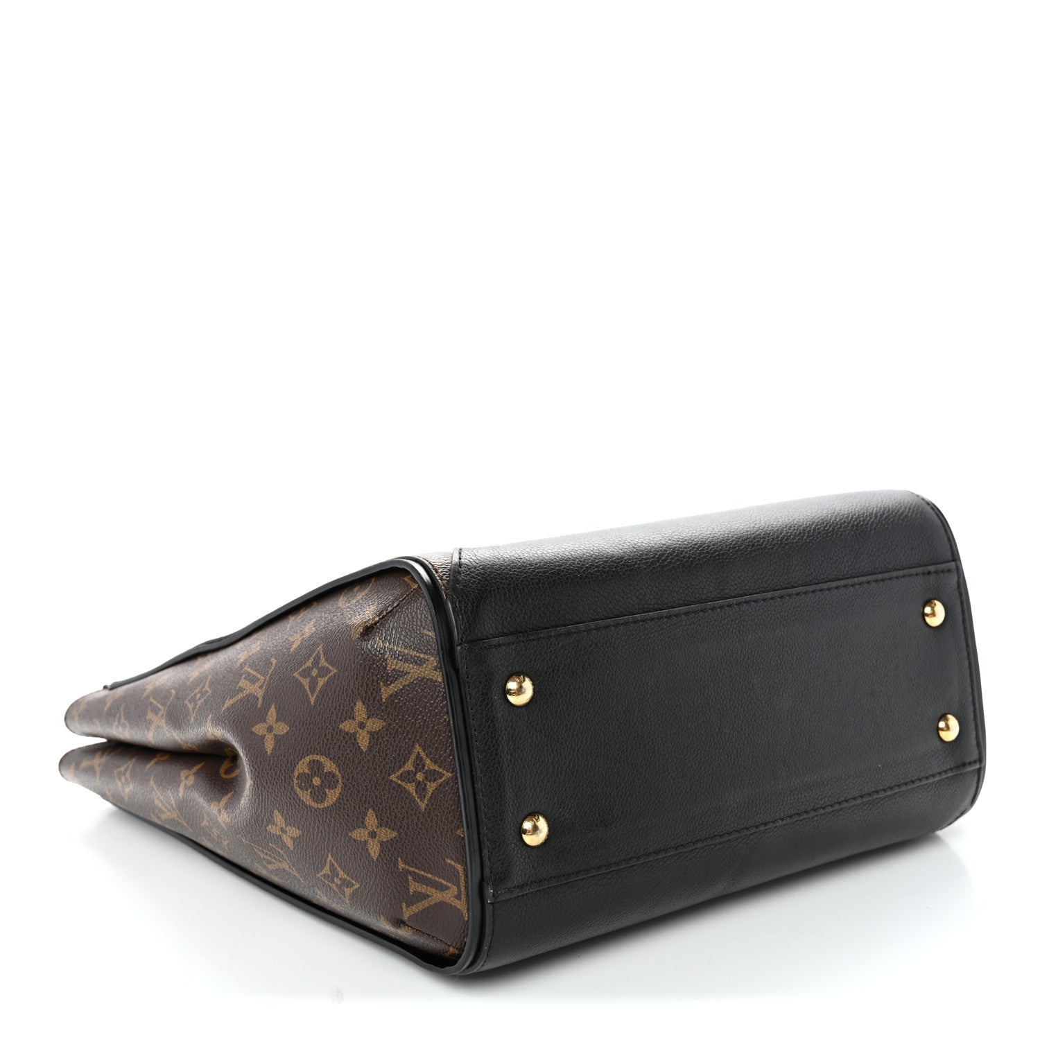 Calfskin Monogram Kimono Tote  Black
