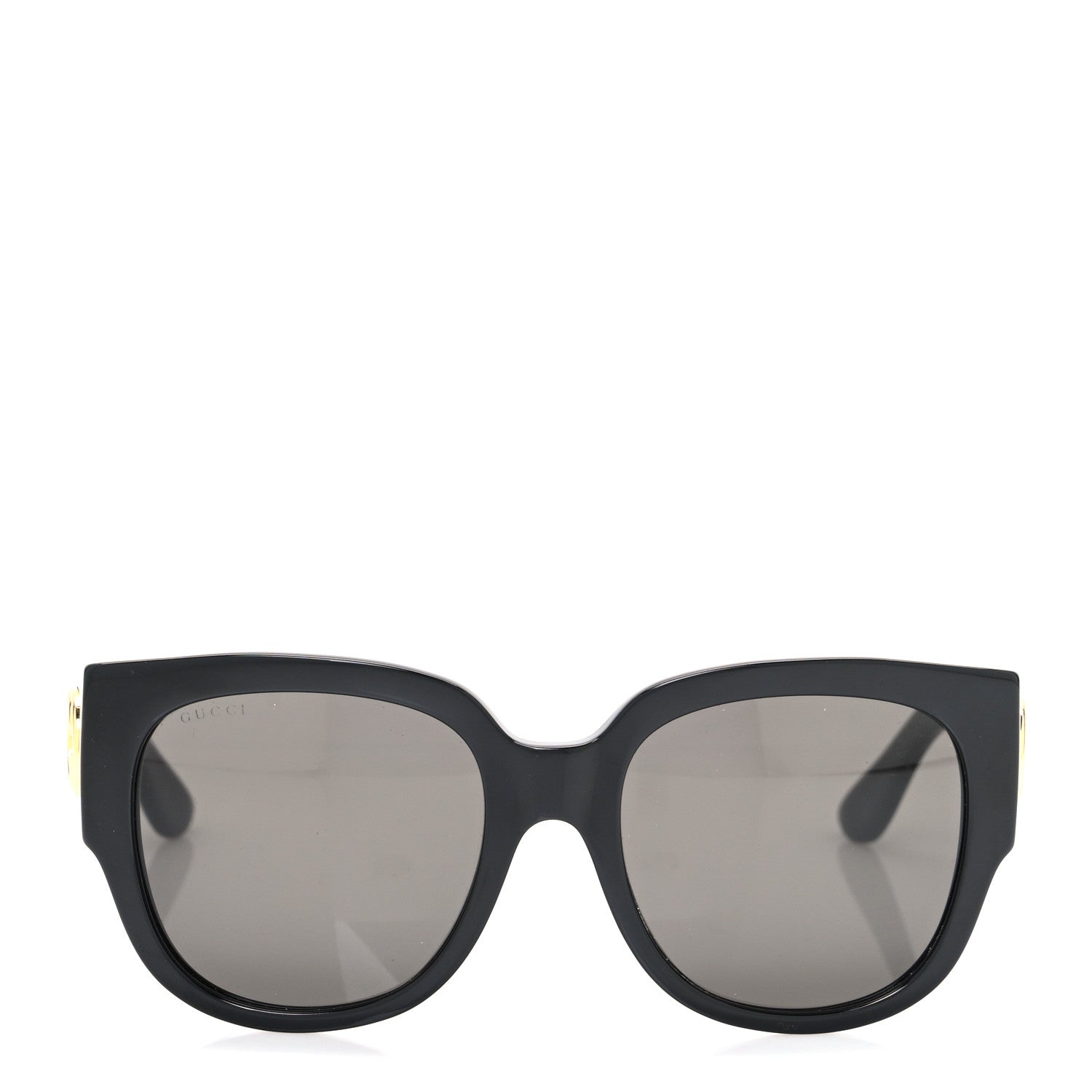 Acetate Square Frame Sunglasses GG0142SA Black
