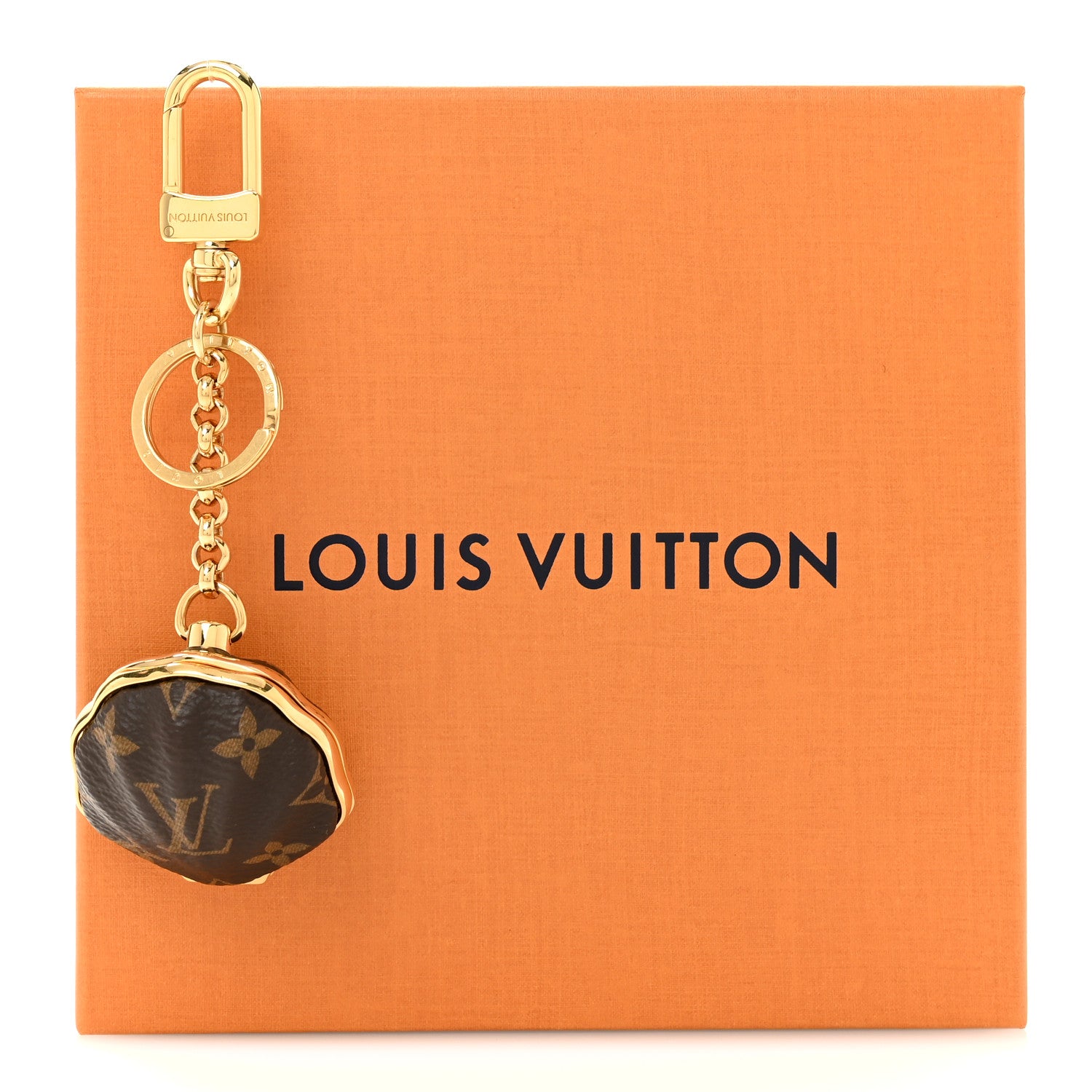 Monogram Shell Bag Charm Key Holder Key Holder