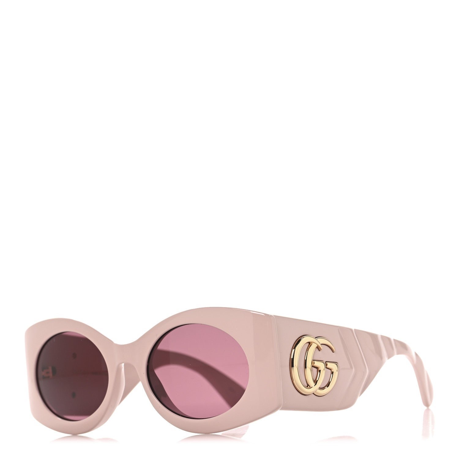 Acetate Frame GG Marmont Logo Sunglasses GG0810S Pink