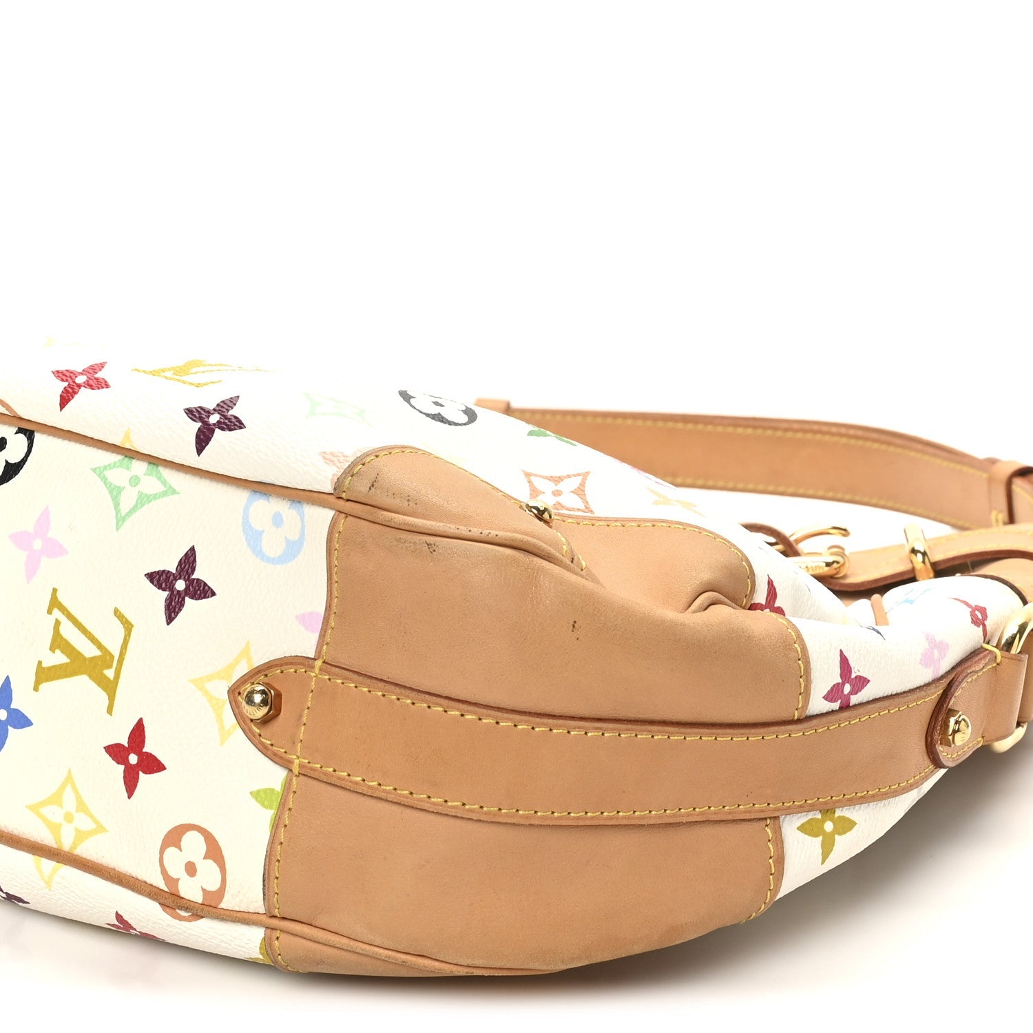 Monogram Multicolor Greta White